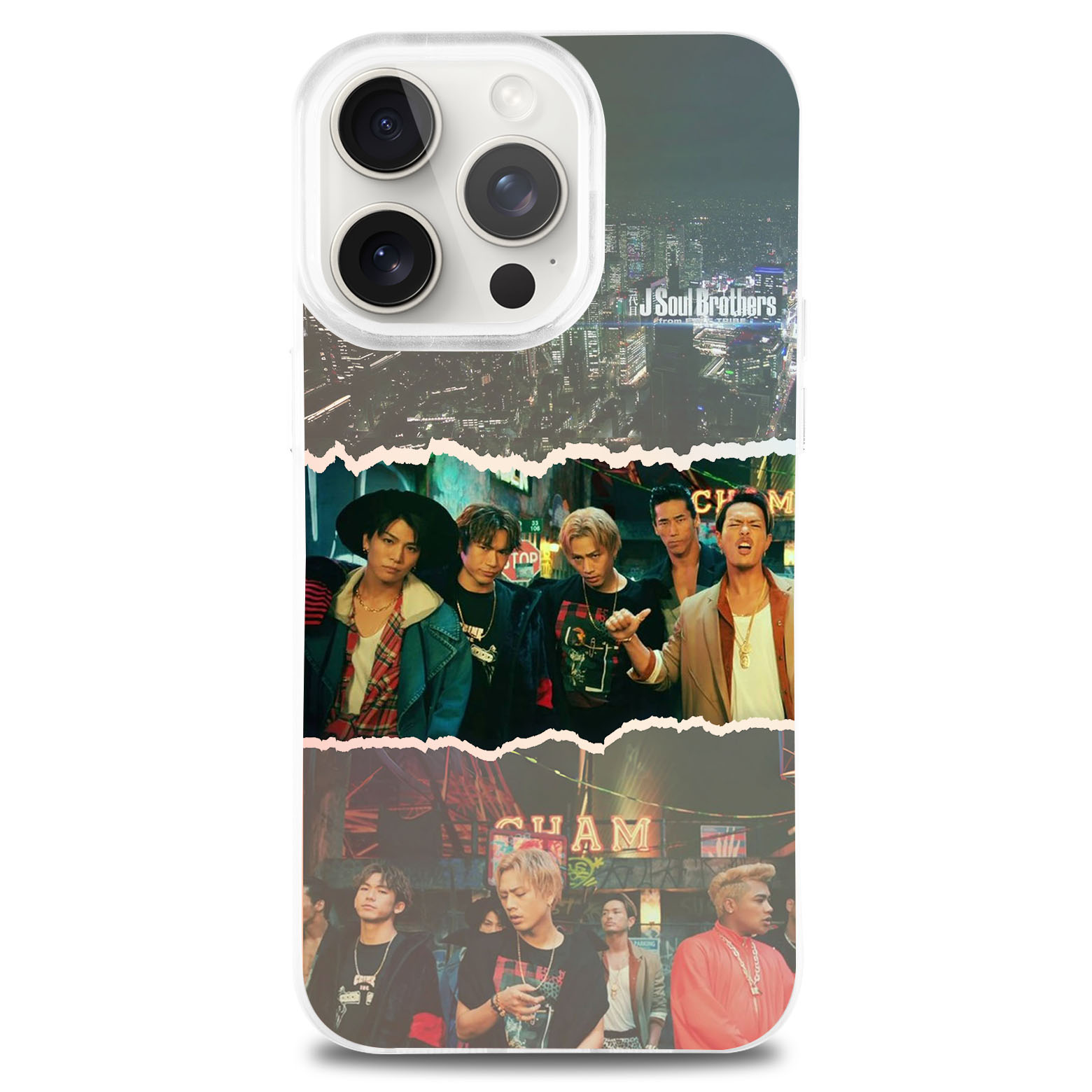 レーザーグラデーションスマートフォンケース-【三代目J Soul Brothers/ICE BREAKER】-YITOTO™推し活がもっと楽しくなる