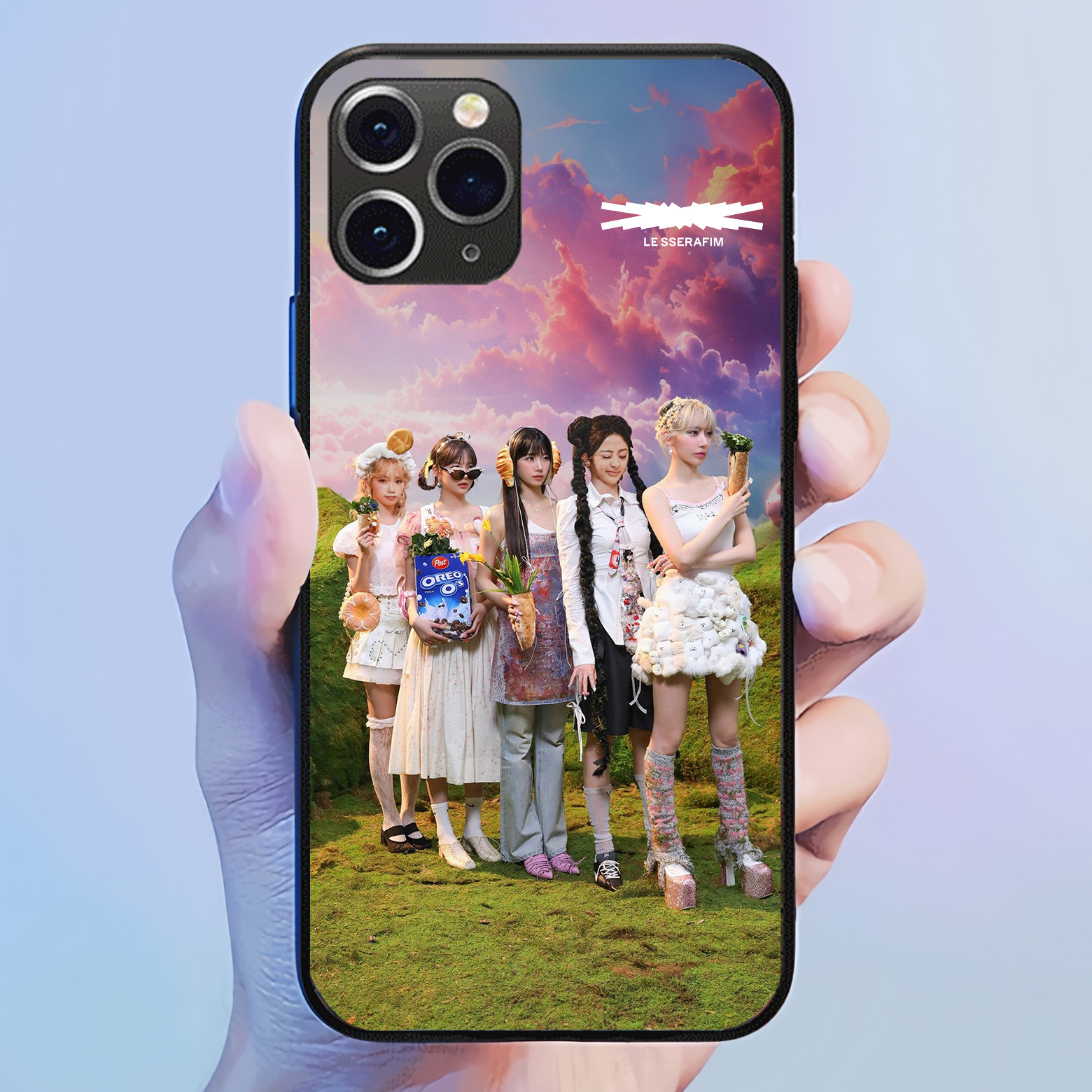 携帯ケース ルセラフィム iphoneケース LE SSERAFIM CASETiFY コラボ 