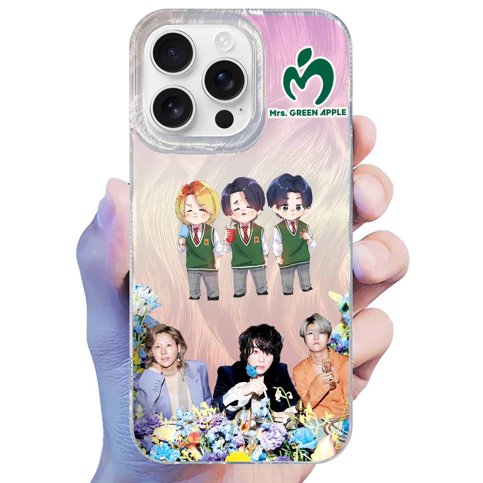 MrsGREENAPPLE グッズ |レーザーグラデーションスマートフォン