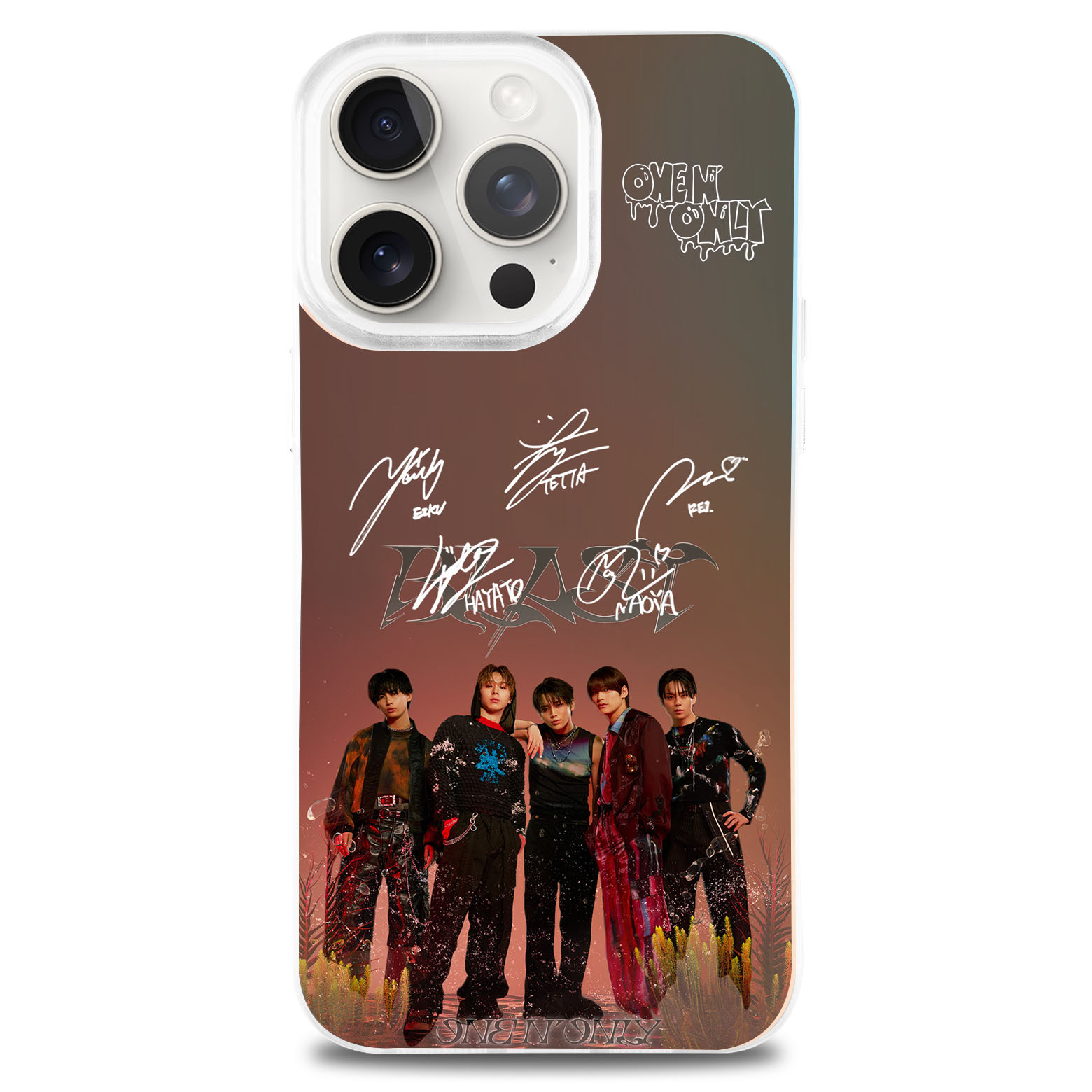 レーザーグラデーションスマートフォンケース-【ONE N' ONLY/BLAST】-YITOTO™推し活がもっと楽しくなる