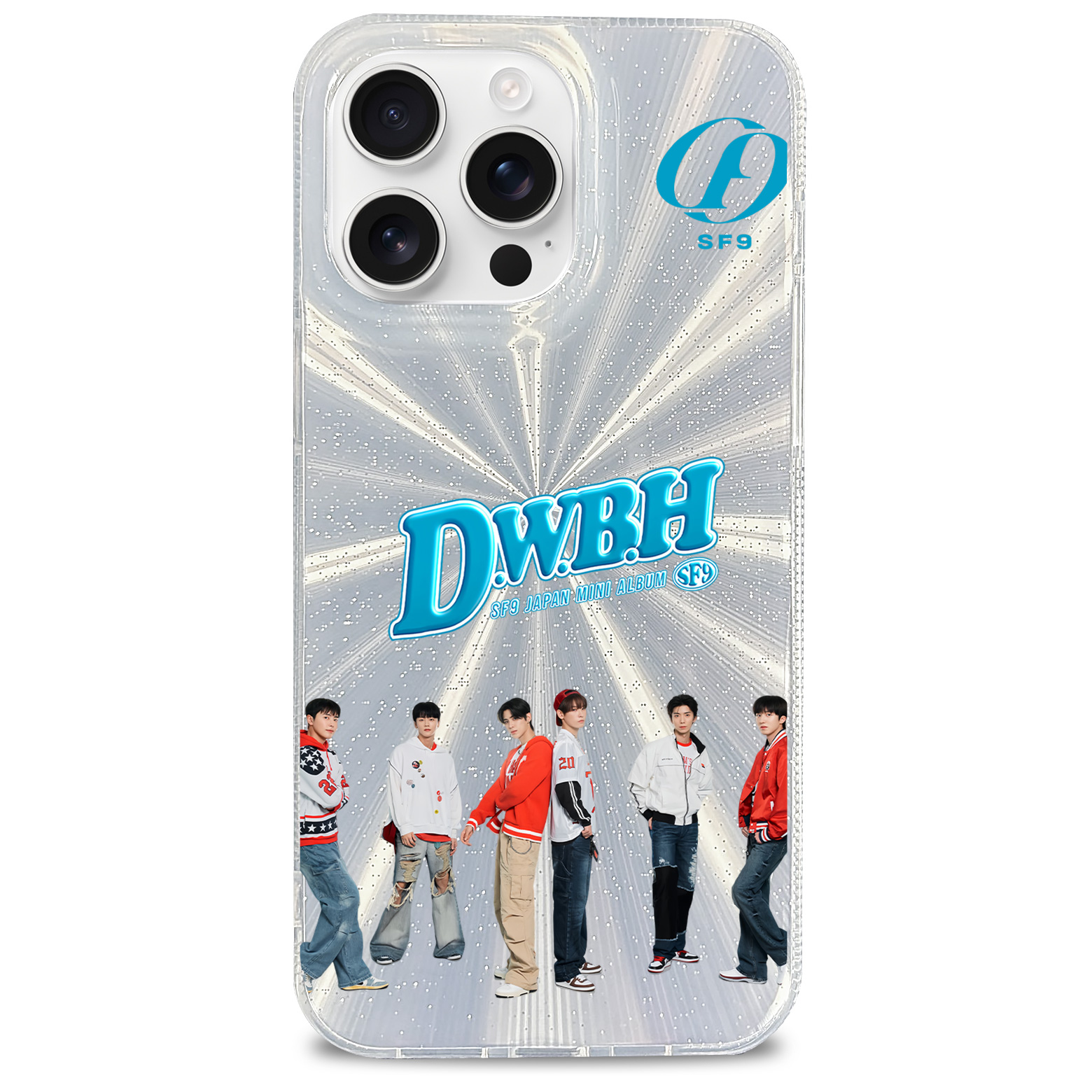 オーロラレーザーグラデーションスマートフォンケース【SF9/D.W.B.H】