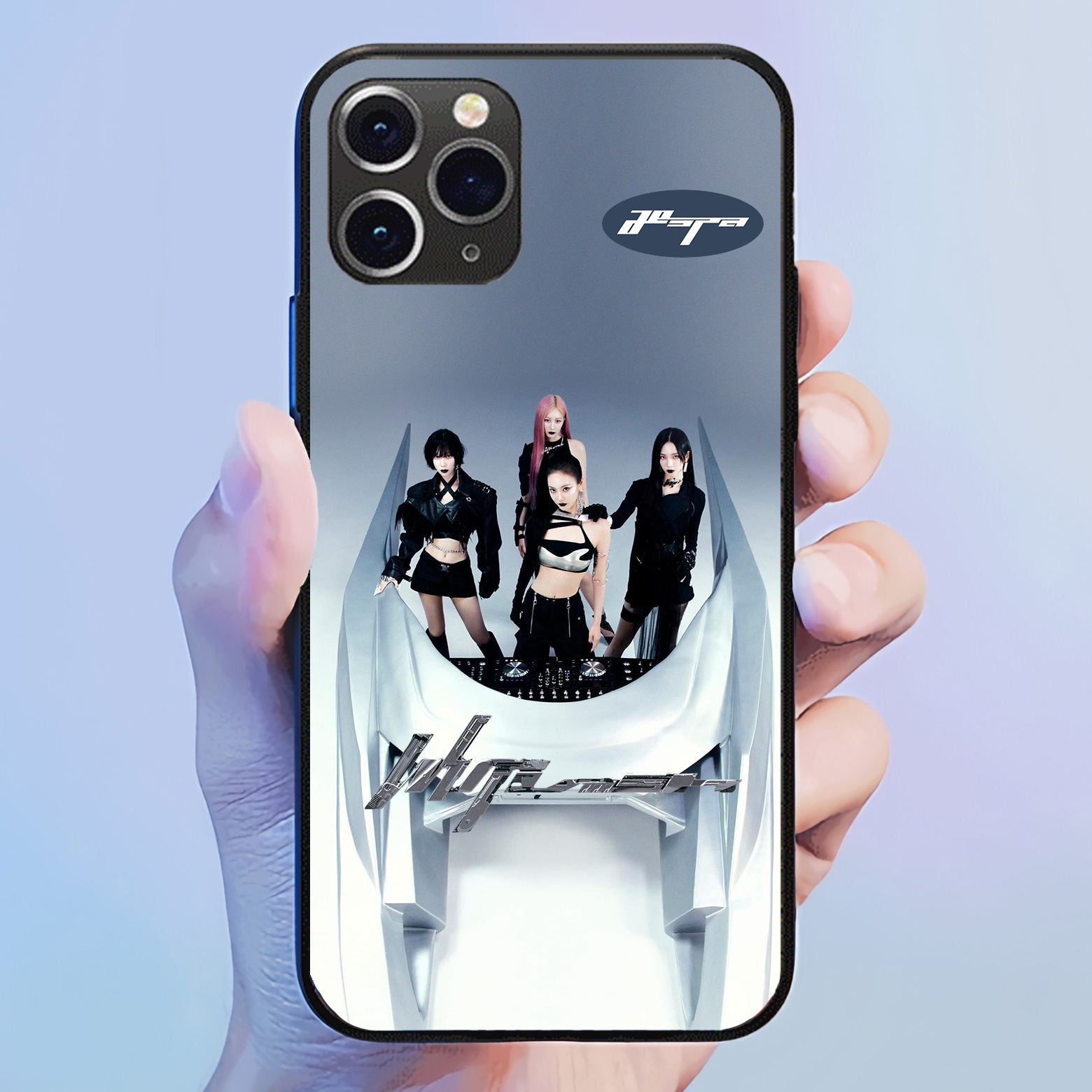 発光するスマートフォンケース 【Aespa/Armageddon】