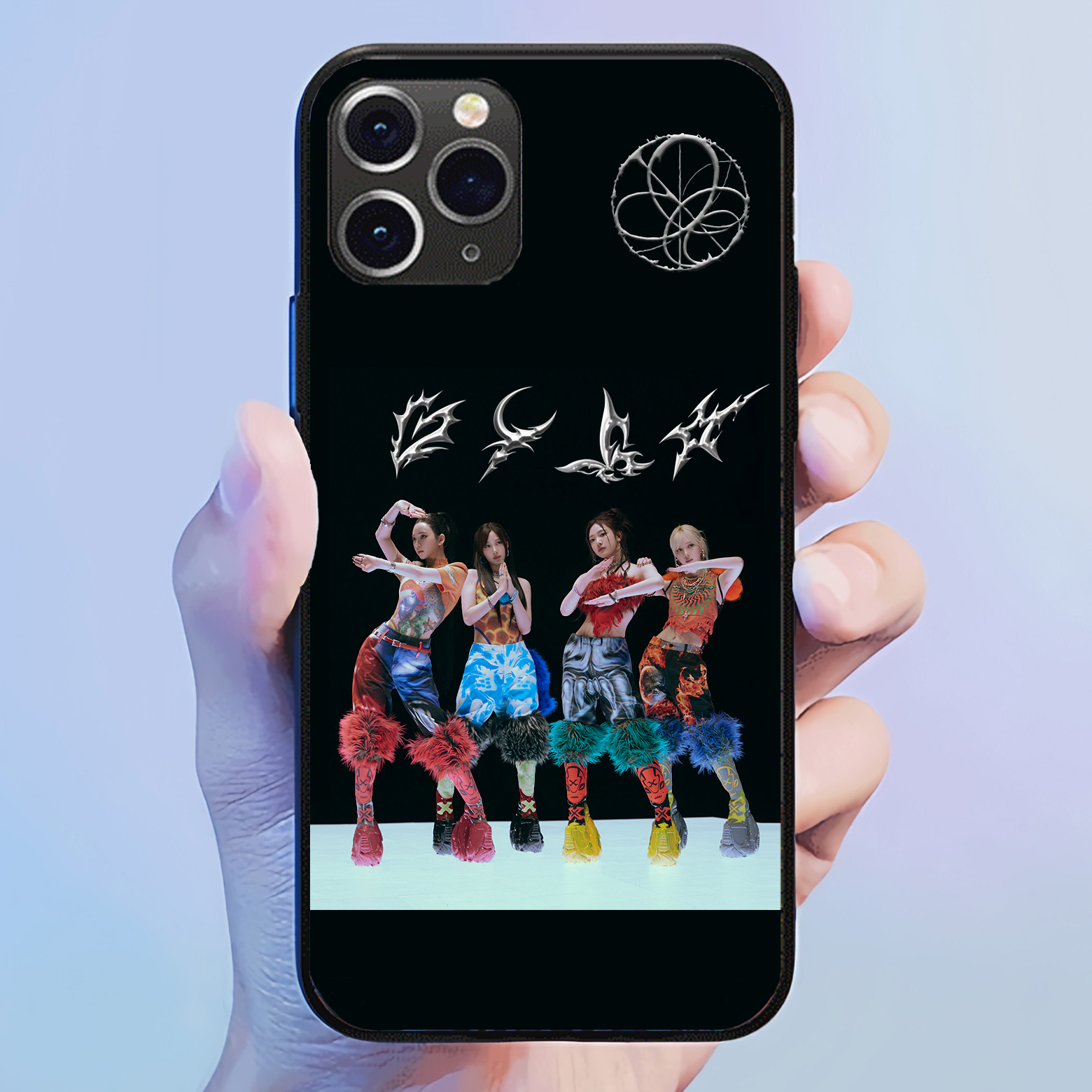 発光するスマートフォンケース 【Aespa/Armageddon】
