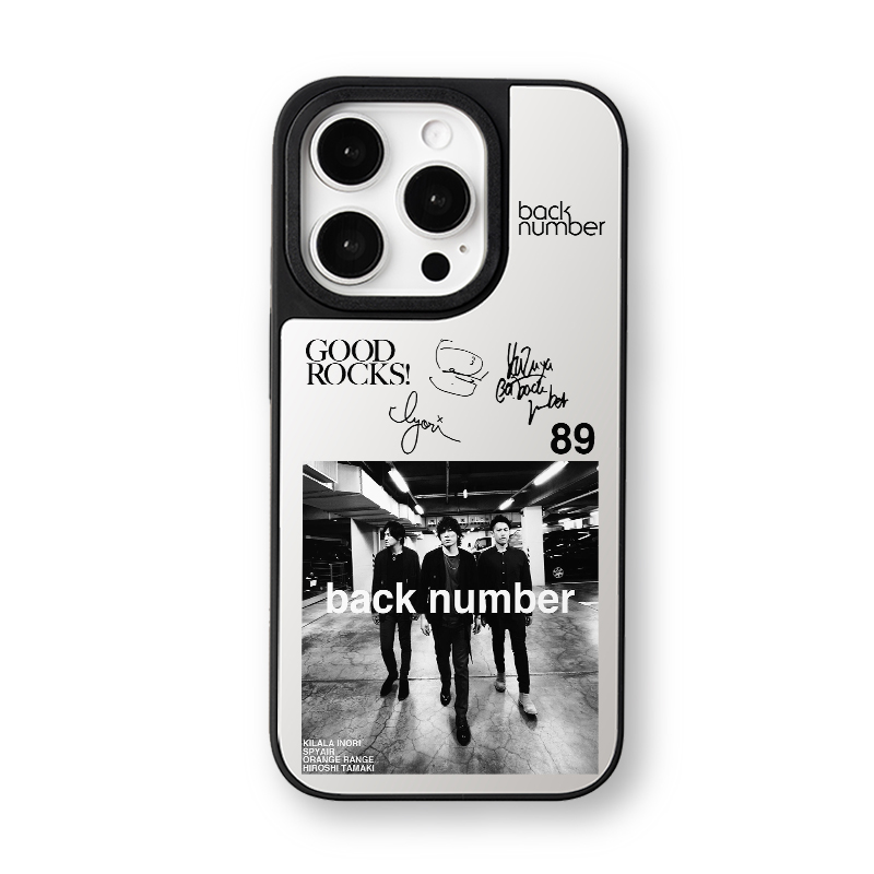 マットバンパー×ミラー スマホケース【back number】 -B
