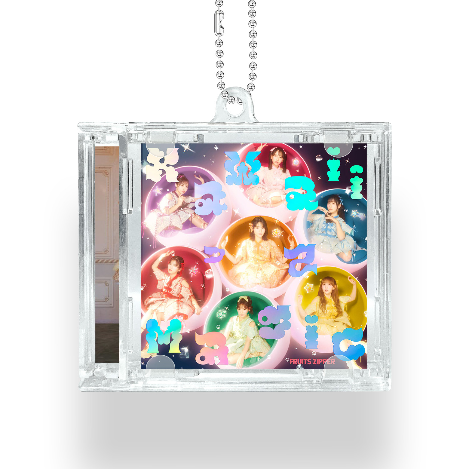 NFCミニCDキーリング【FRUITS ZIPPER/KawaiiってMagic】-YITOTO™推し活がもっと楽しくなる