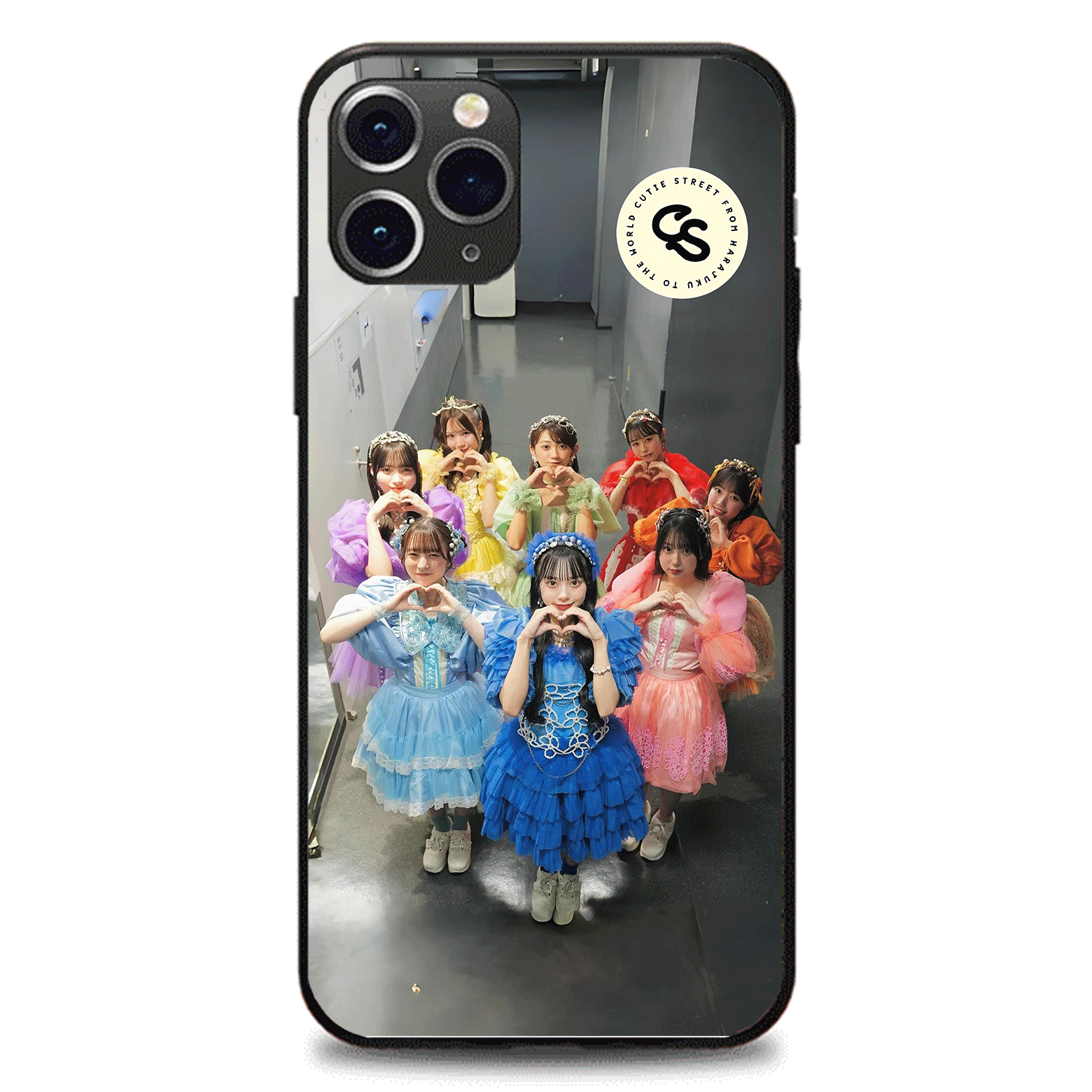 発光するスマートフォンケース 【CUTIE STREET/かわいいだけじゃだめですか？ 】