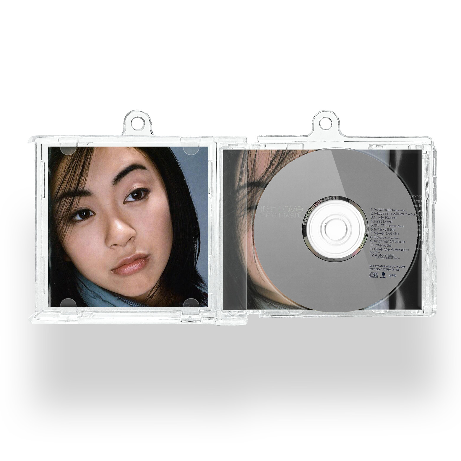 NFCミニCDキーリング【宇多田 ヒカル/Utada Hikaru/First Love】-YITOTO™推し活がもっと楽しくなる