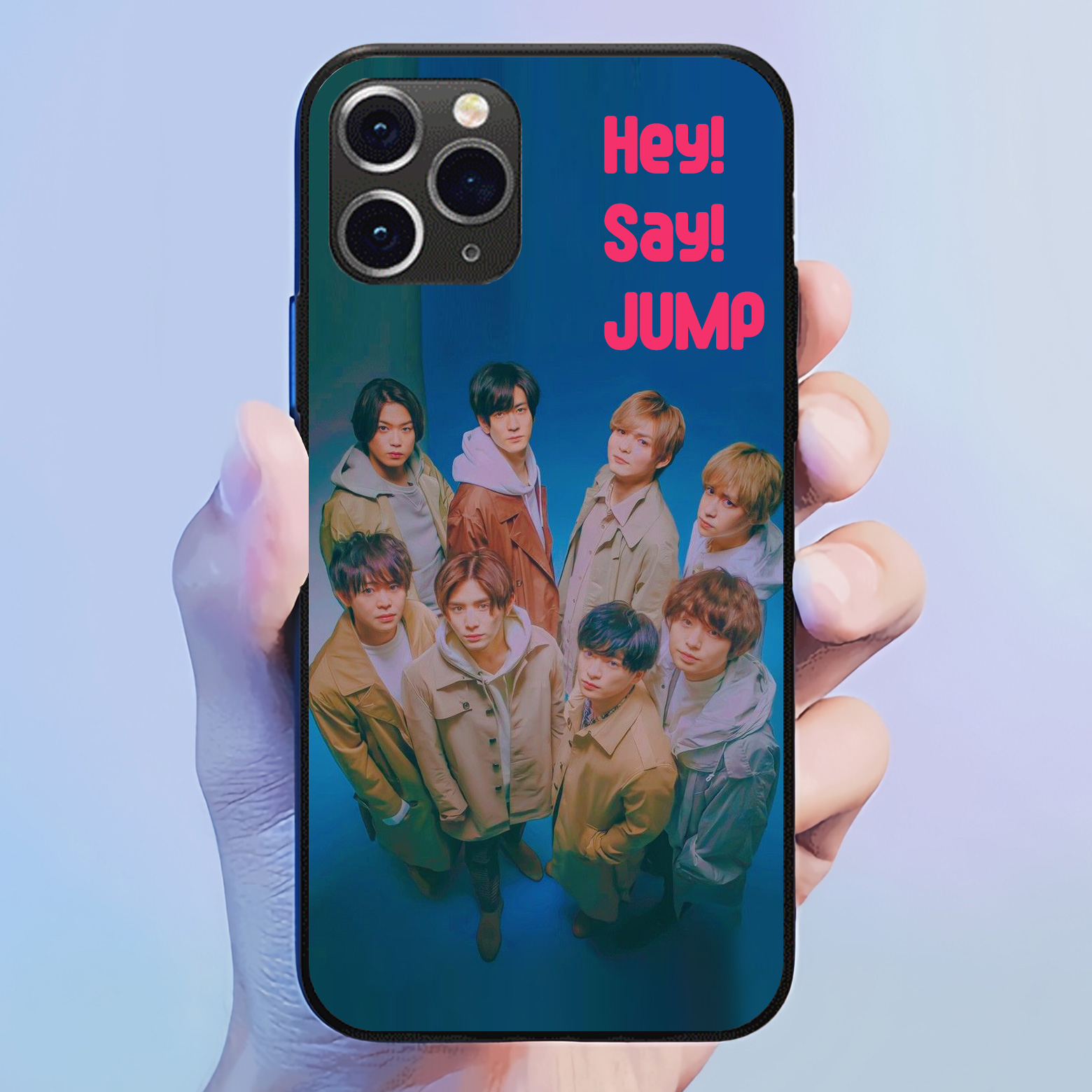 発光するスマートフォンケース 【Hey! Say! JUMP】4種類-YITOTO™推し活