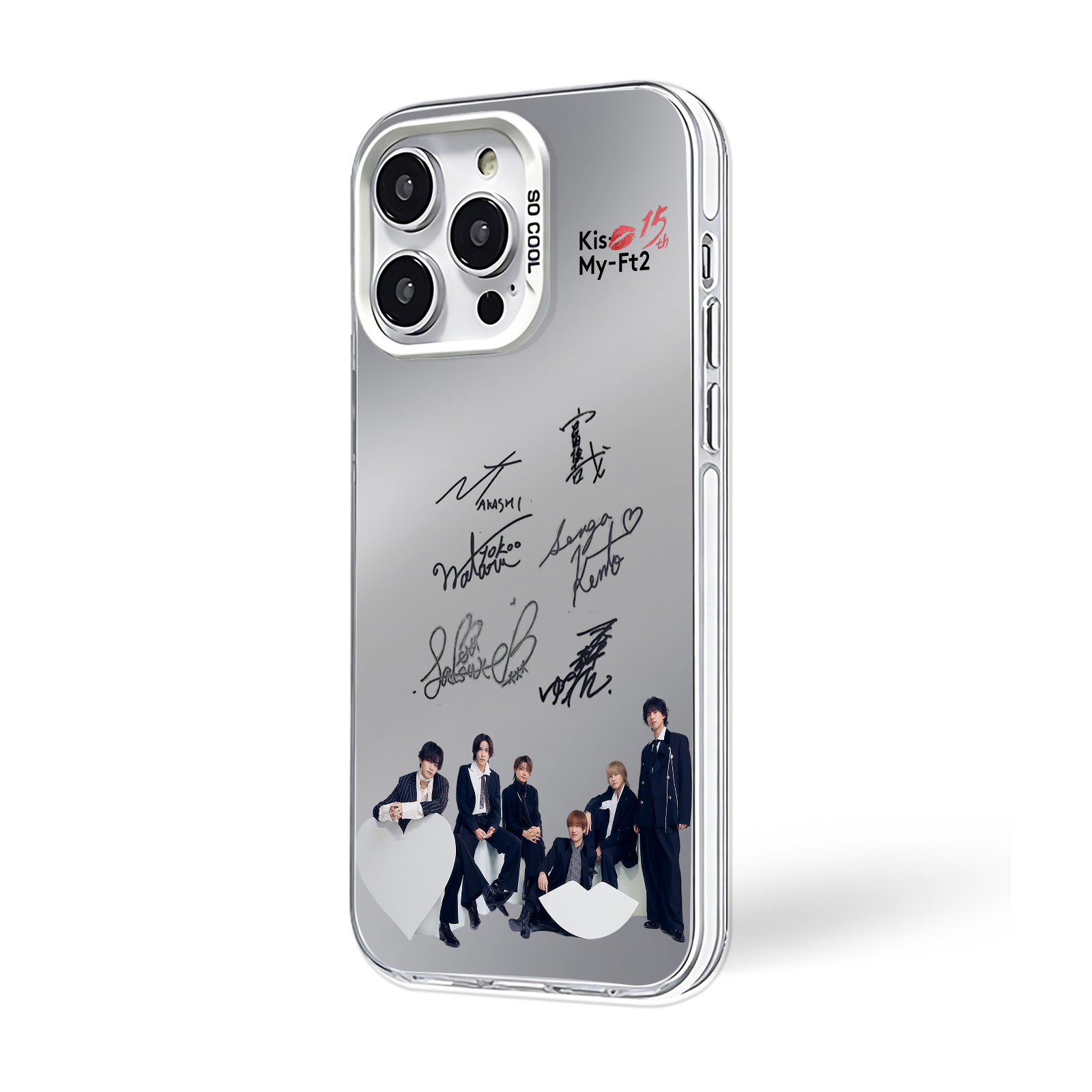 ミラースマホケース-銀【Kis-My-Ft2/Kis-My-Ft2 LIVE TOUR 2026】-B