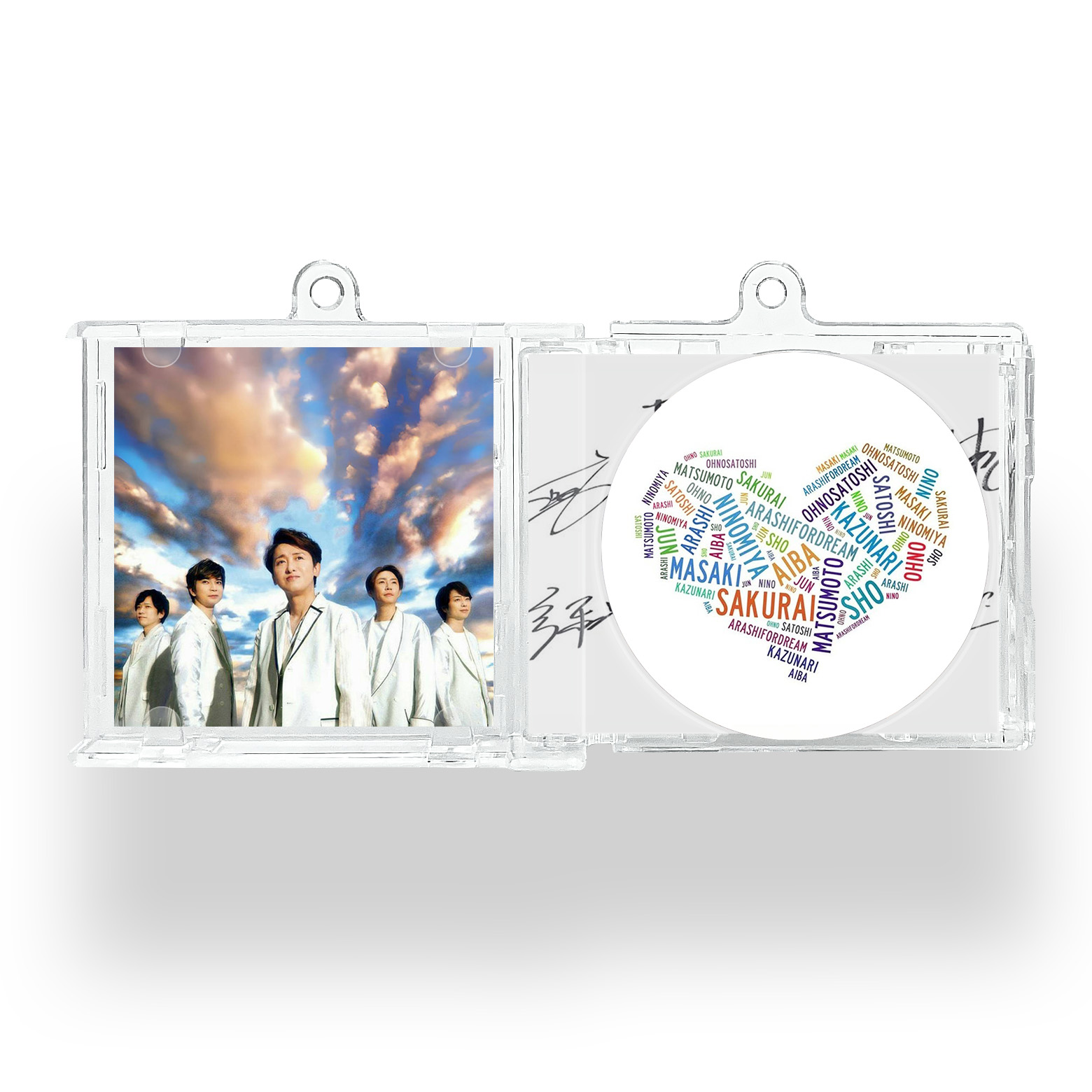 NFCミニCDキーリング【嵐ARASHI/One Love】-YITOTO™推し活がもっと楽しくなる