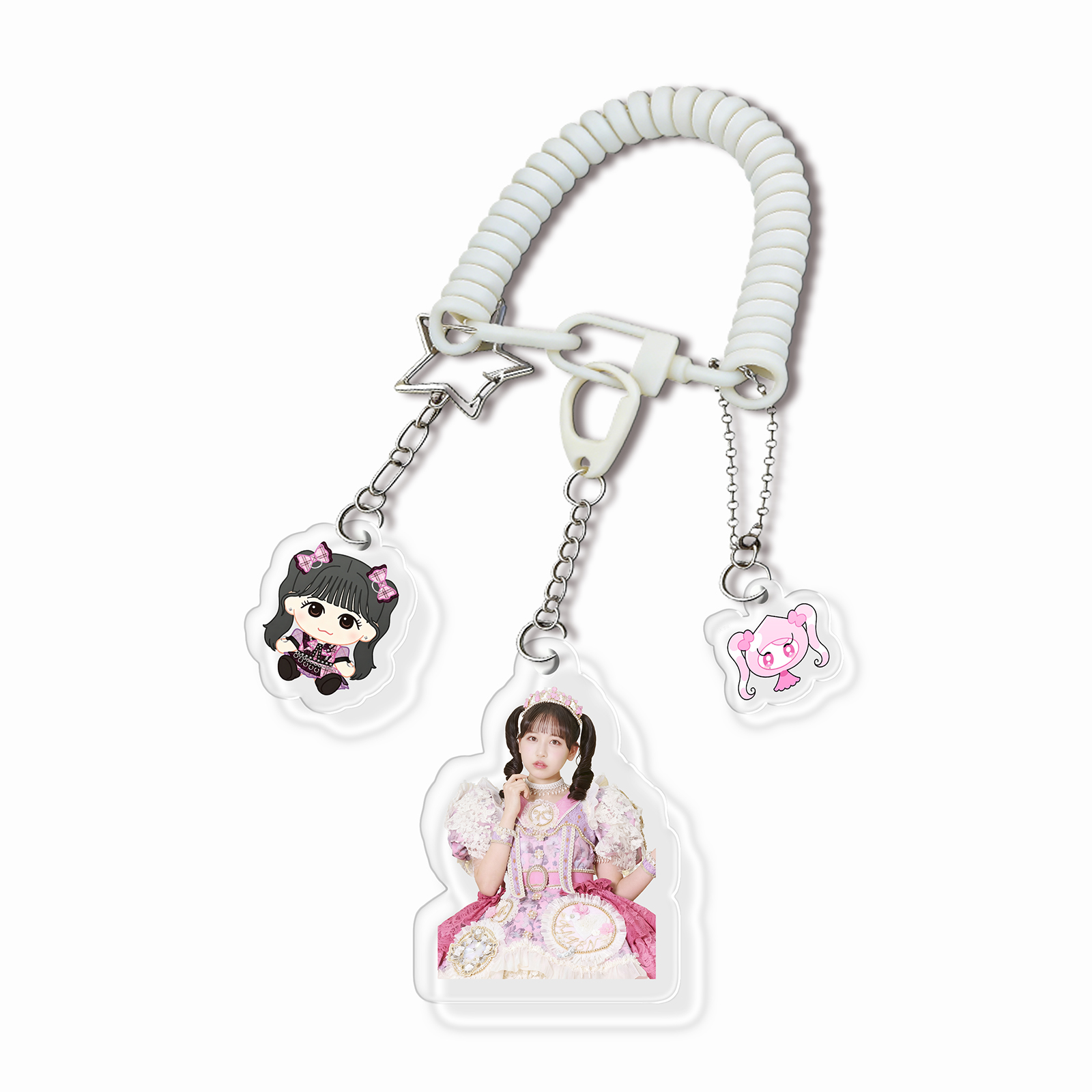 JR東海 推し旅 FRUITSZIPPER アクリルキーホルダー 真中まな 【認定店