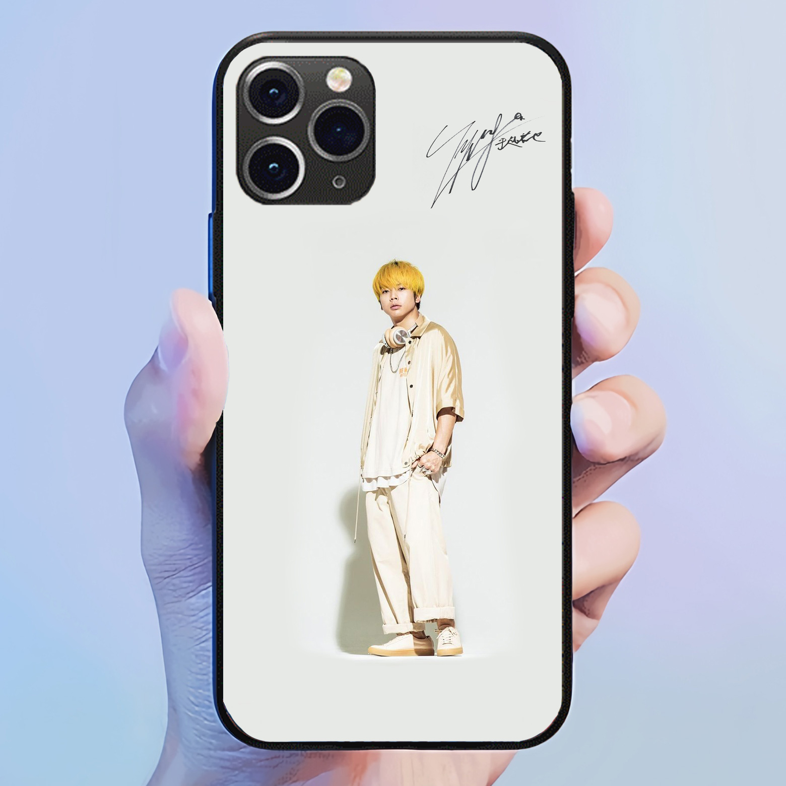 発光するスマートフォンケース 【NEWS/増田貴久】2種類