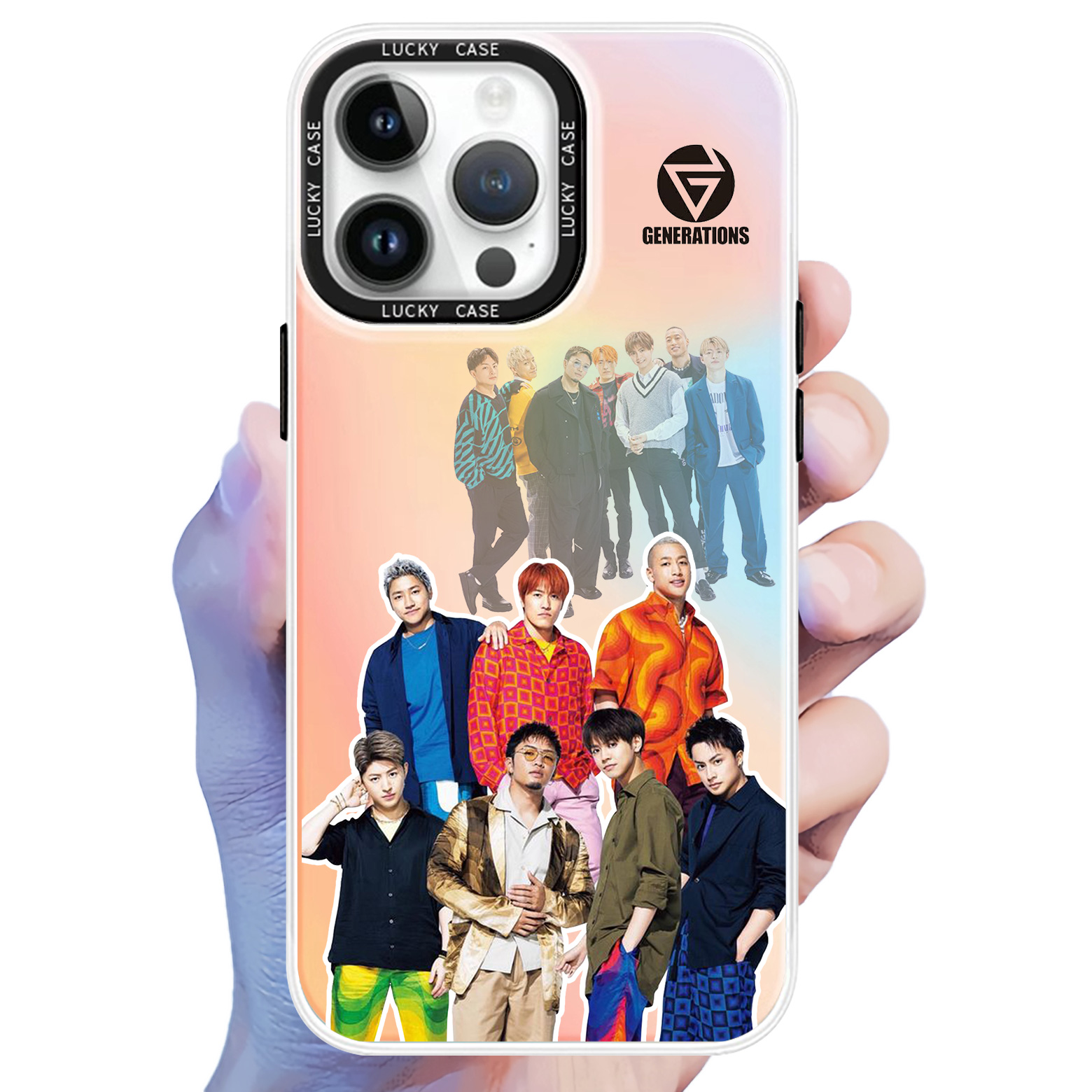 レーザーグラデーションスマートフォンケース【EXILE/GENERATIONS】