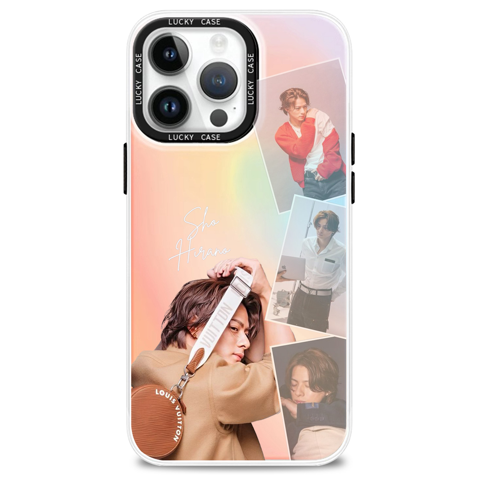 レーザーグラデーションスマートフォンケース【平野紫耀】5種類