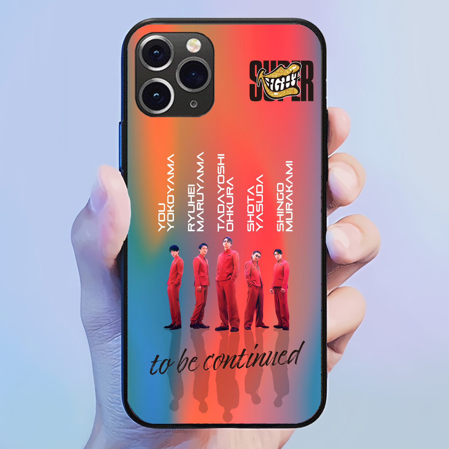 発光するスマートフォンケース 【SUPER EIGHT/INFINITY RECORDS】