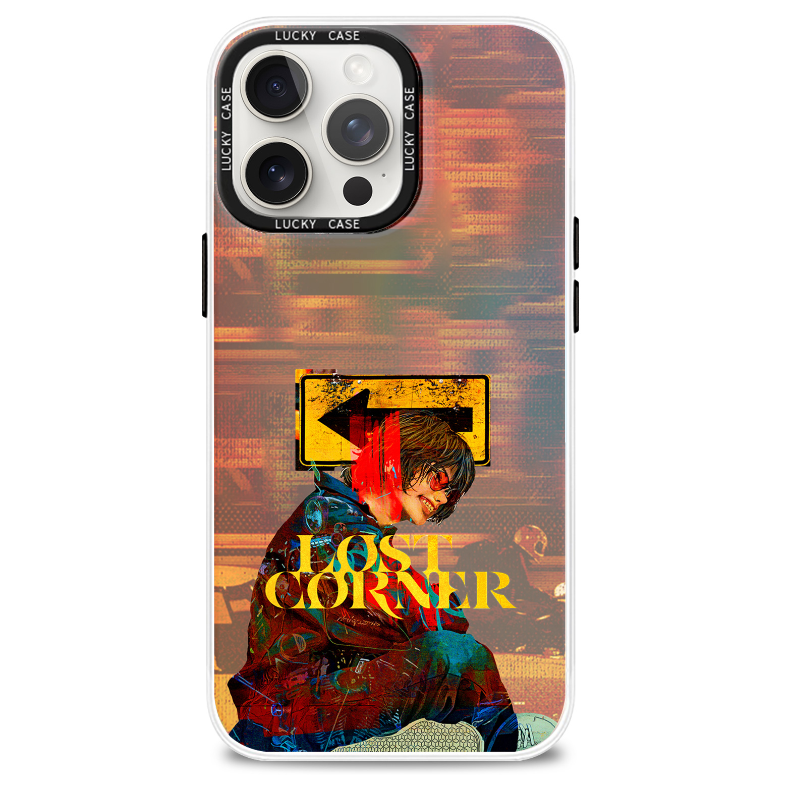 レーザーグラデーションスマートフォンケース【米津玄師/LOST CORNER】