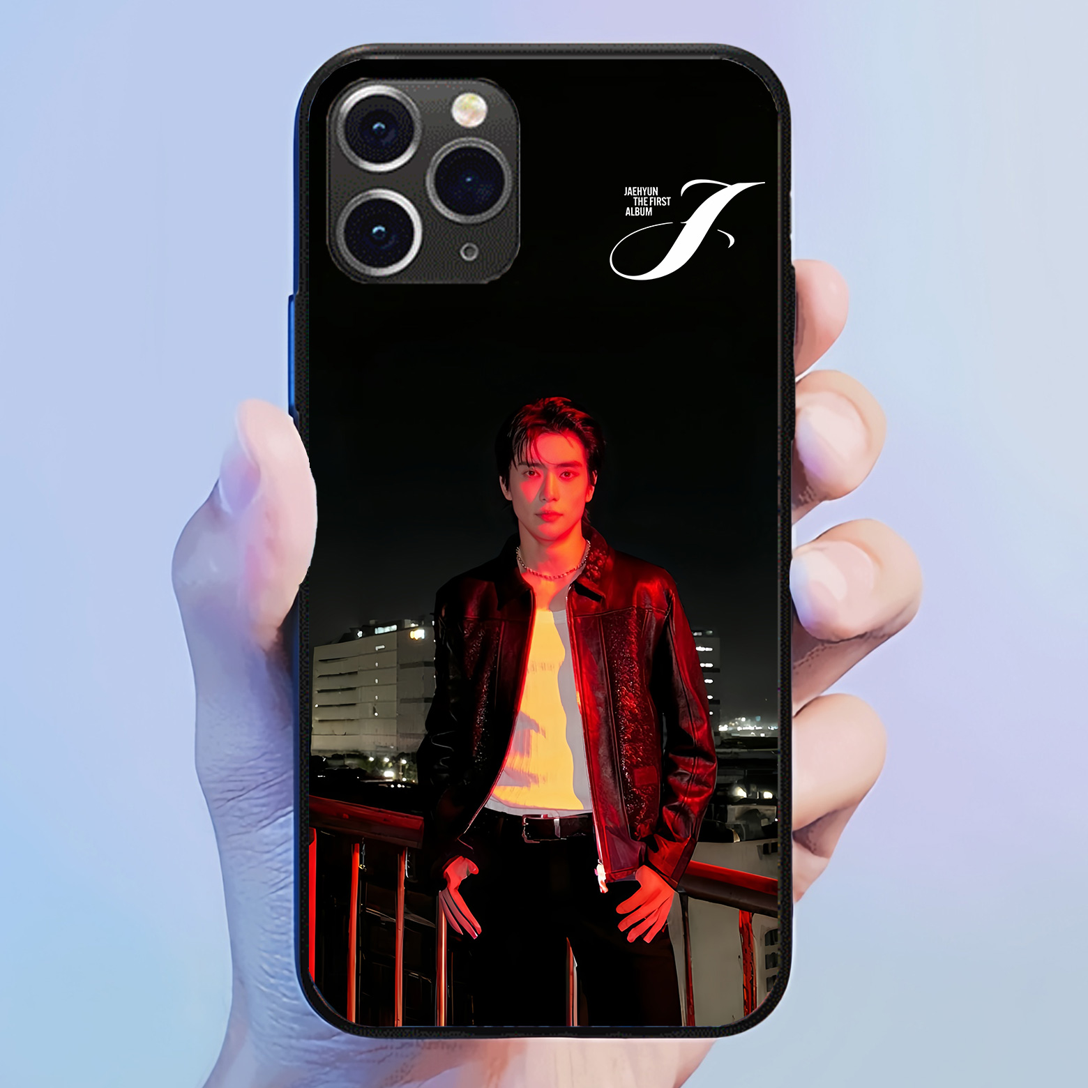 発光するスマートフォンケース 【JAEHYUN/J】