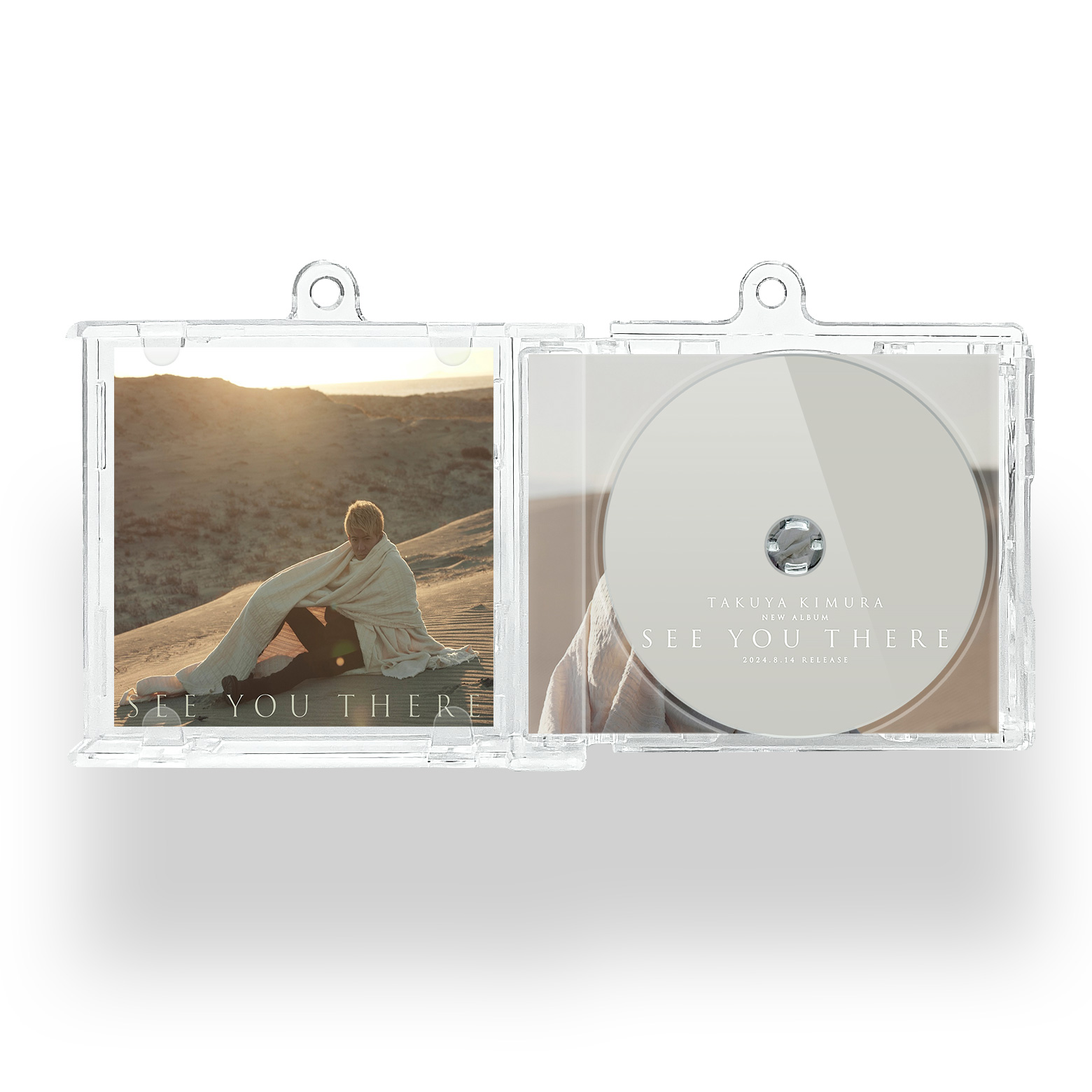 NFCミニCDキーリング【木村拓哉/SEE YOU THERE】