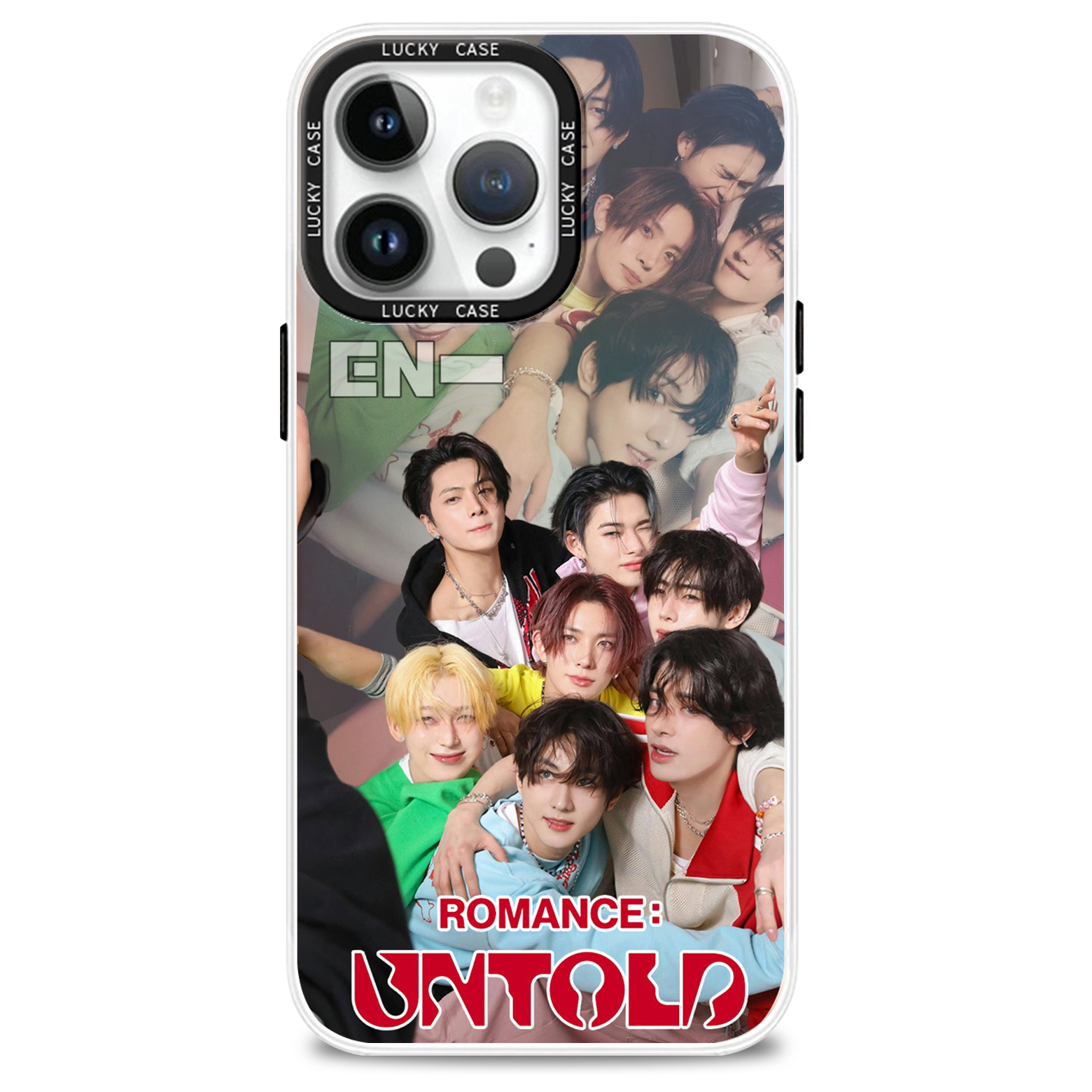 レーザーグラデーションスマートフォンケース【ENHYPEN/ROMANCE UNTOLD】3種類