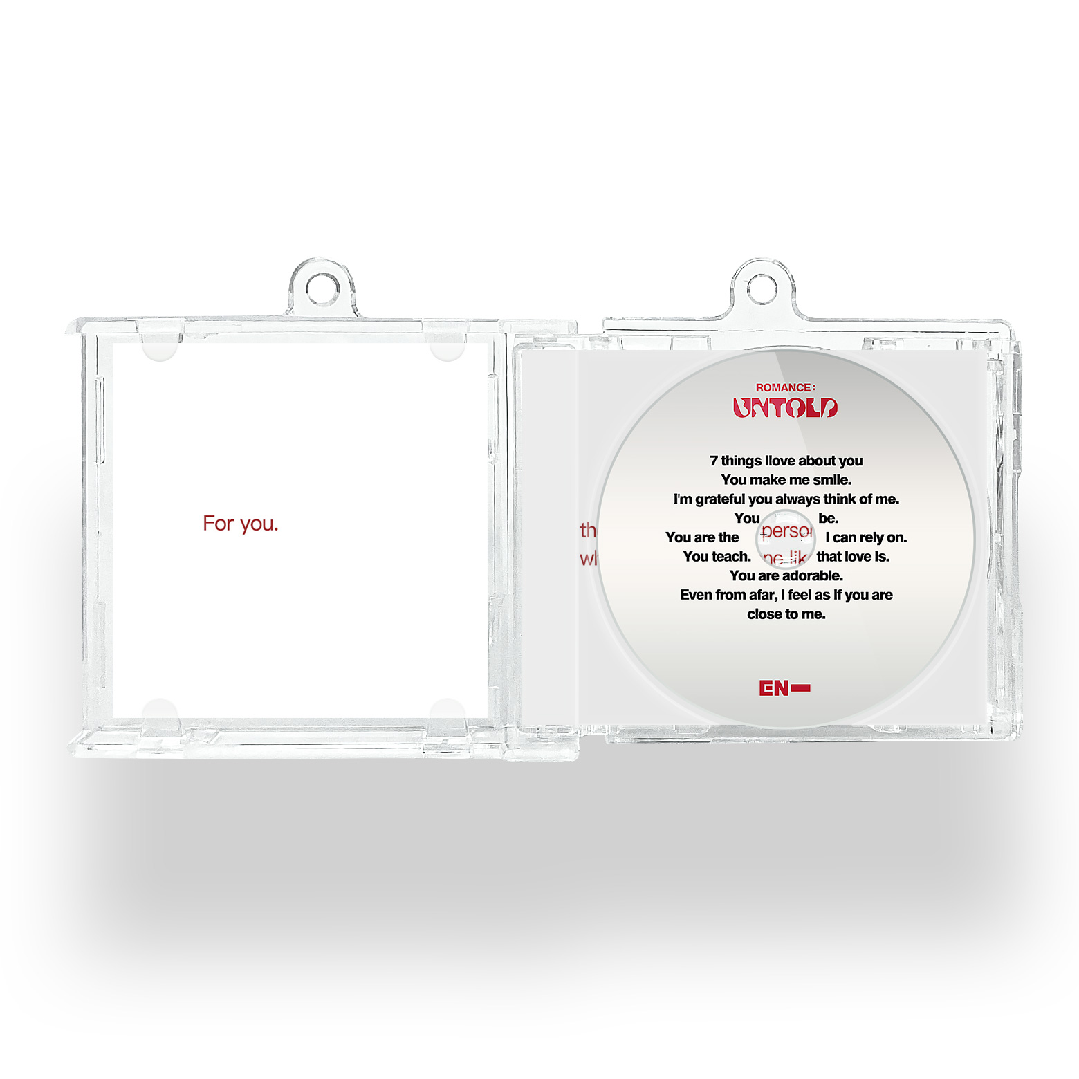 NFCミニCDキーリング【ENHYPEN/ROMANCE UNTOLD】