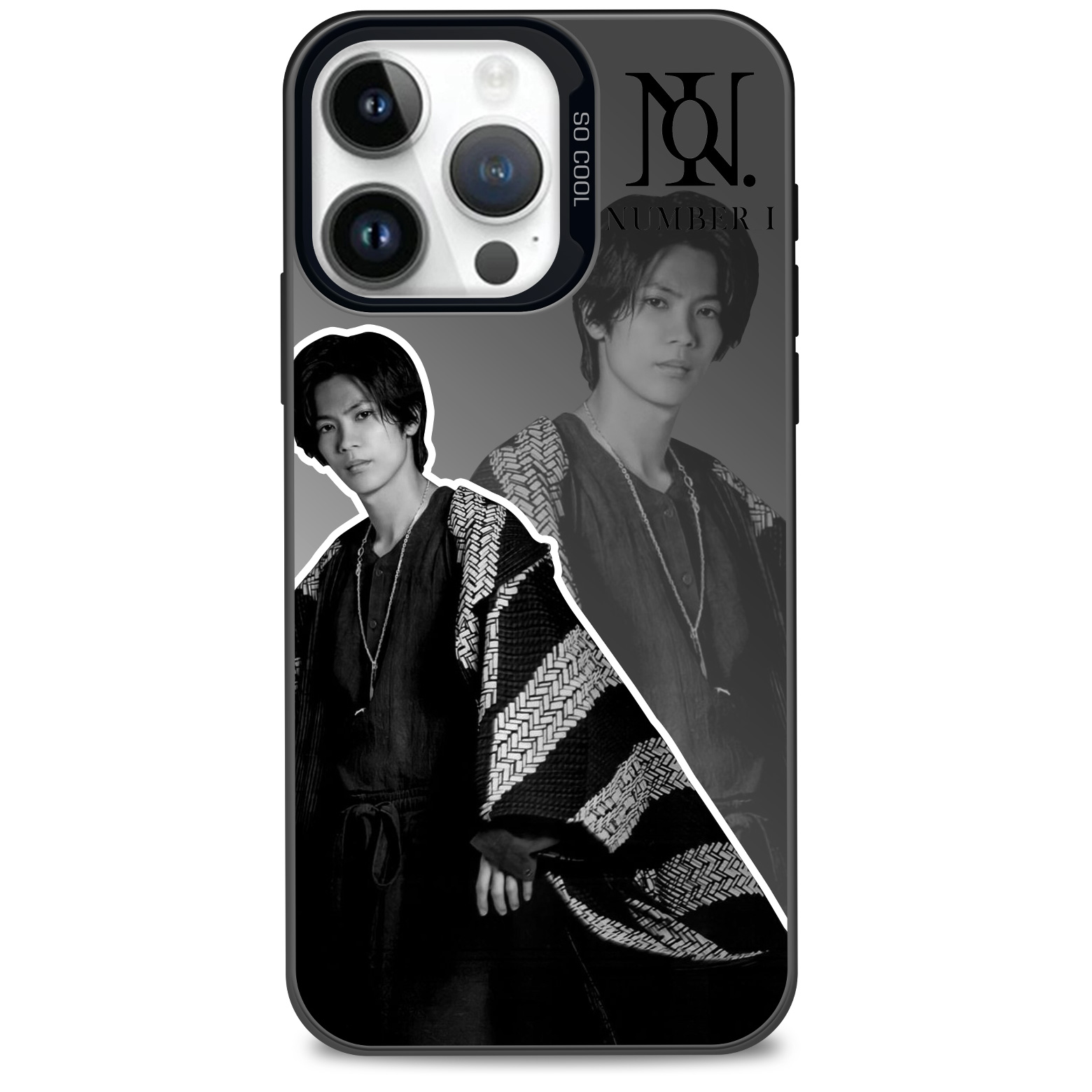 レーザーグラデーションスマートフォンケース【Number_i/神宮寺勇太】