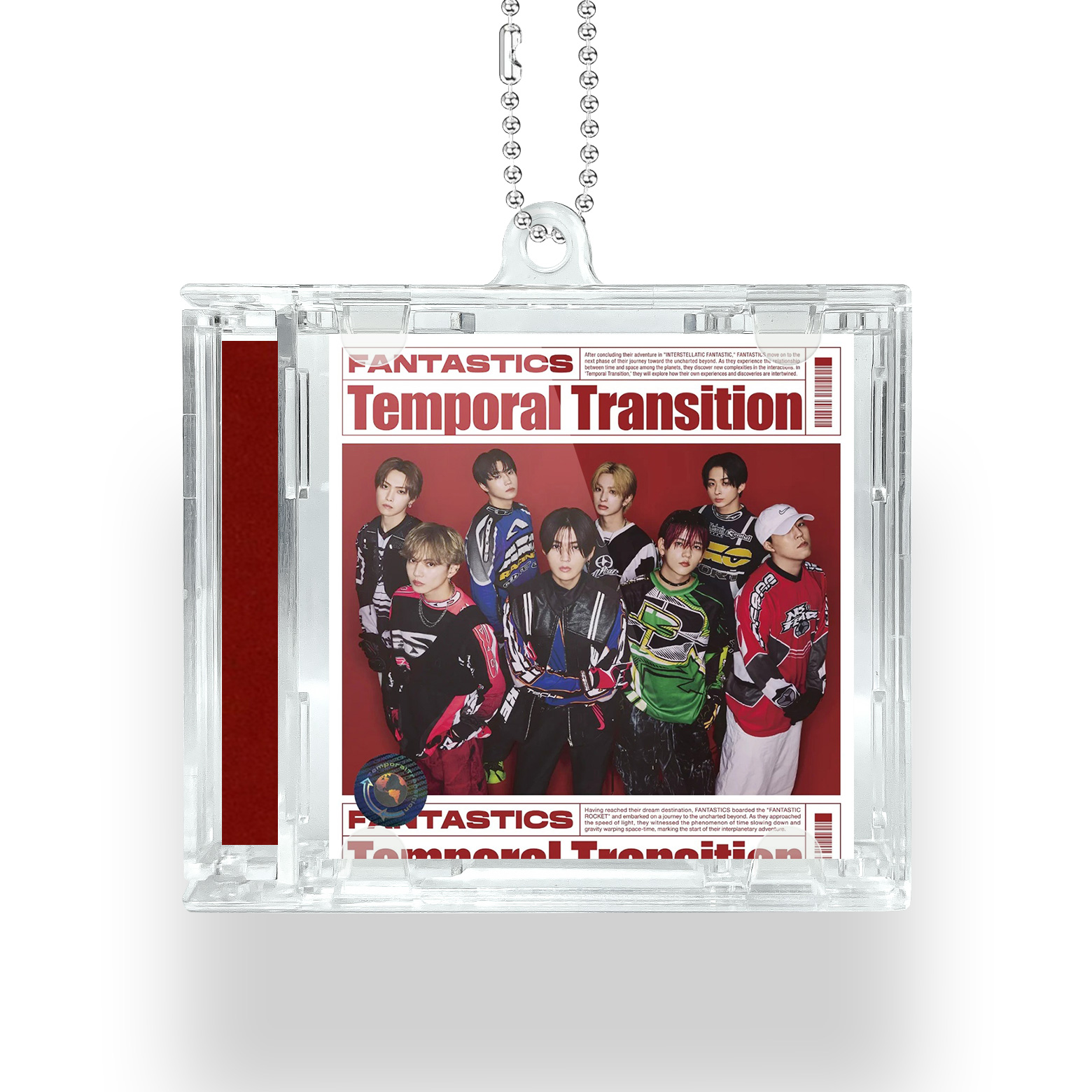 NFCミニCDキーリング【FANTASTICS/Temporal Transition】
