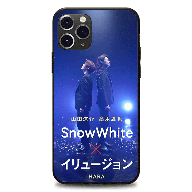 発光するスマートフォンケース 【SnowMan】