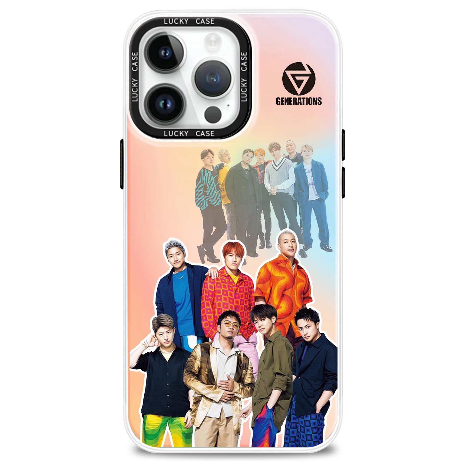 レーザーグラデーションスマートフォンケース【EXILE/GENERATIONS】