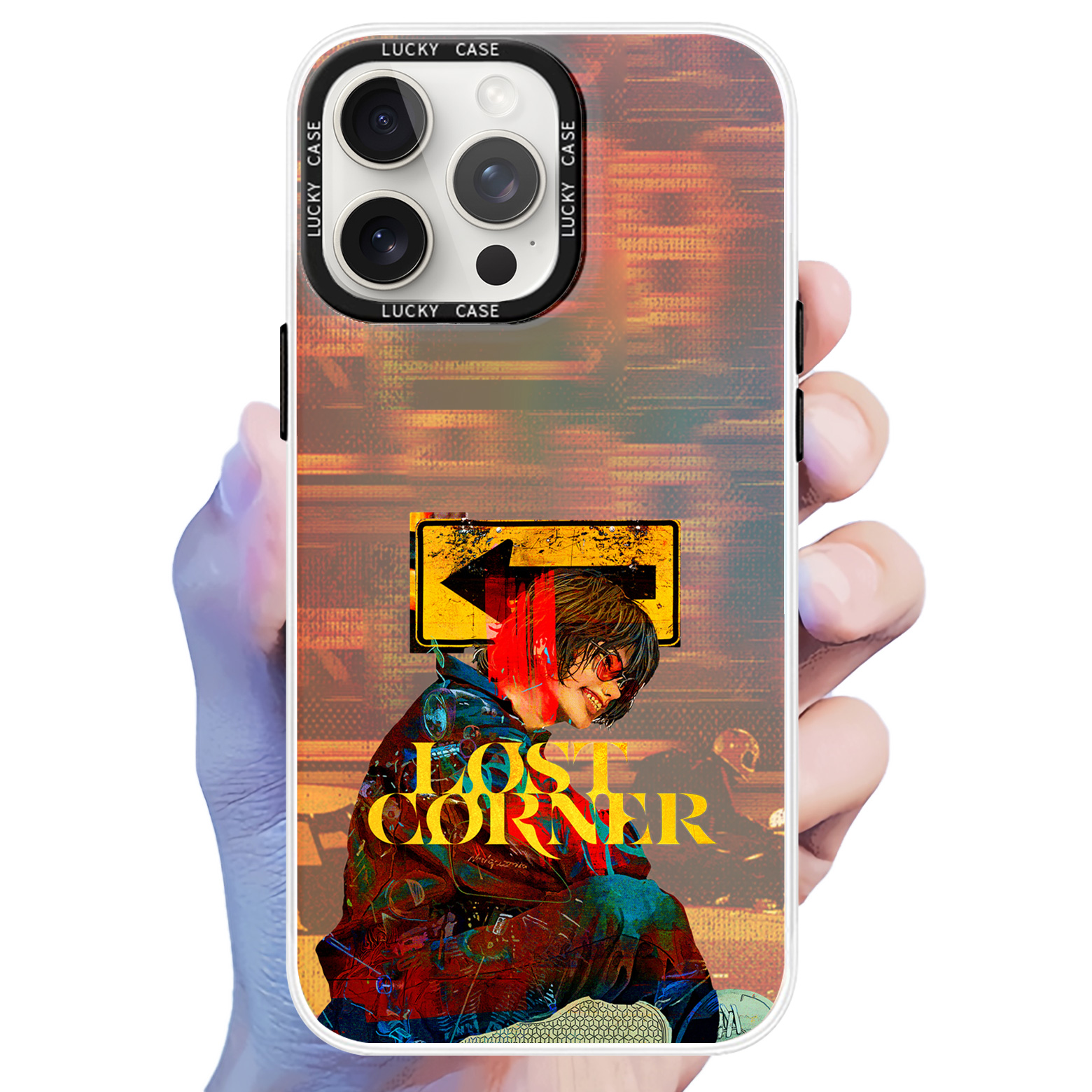 レーザーグラデーションスマートフォンケース【米津玄師/LOST CORNER】