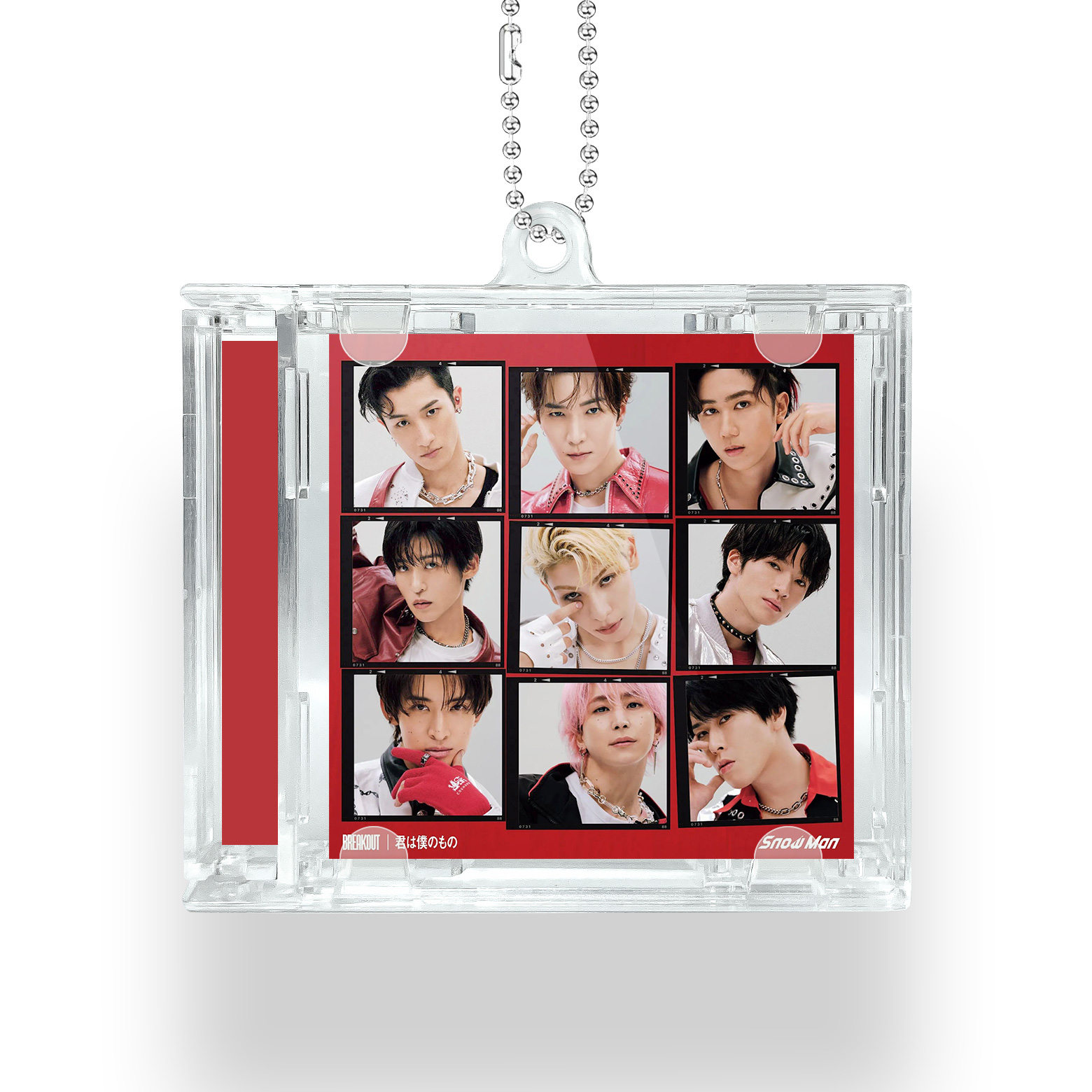 sixtones SixTONES SnowMan 短冊風 キーホルダー 推し活 チャーム