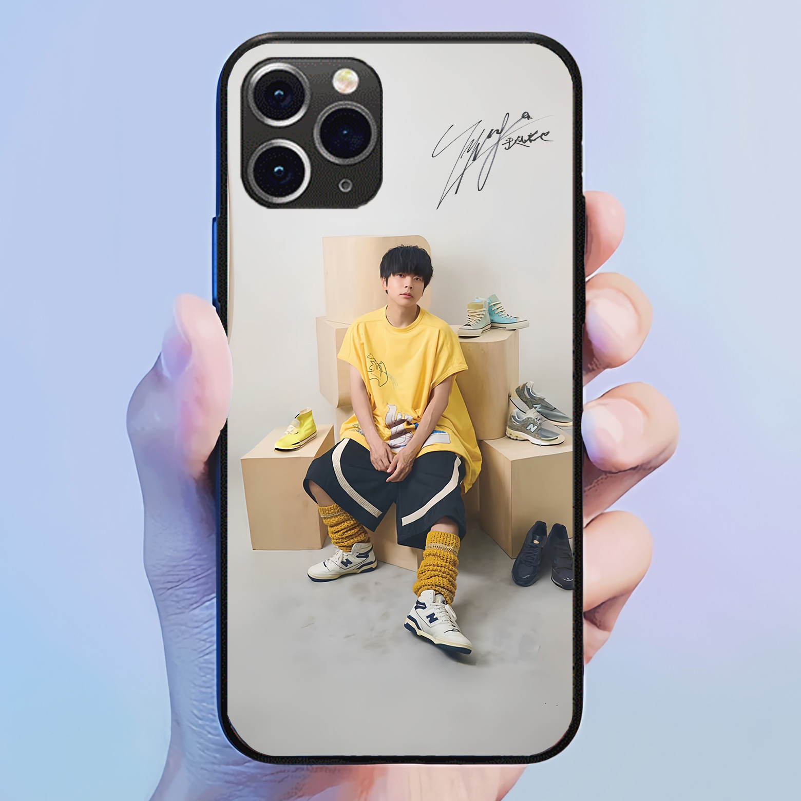 発光するスマートフォンケース 【NEWS/増田貴久】2種類