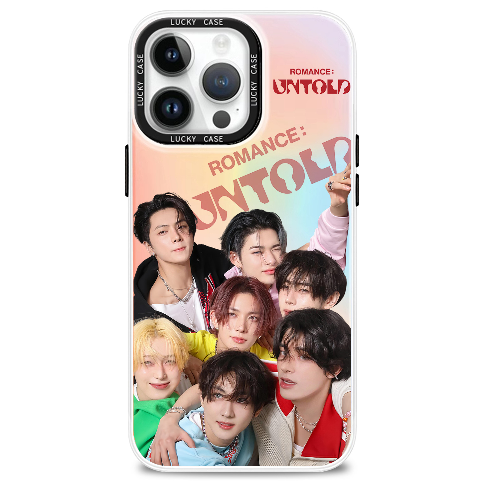 レーザーグラデーションスマートフォンケース【ENHYPEN/ROMANCE UNTOLD】3種類