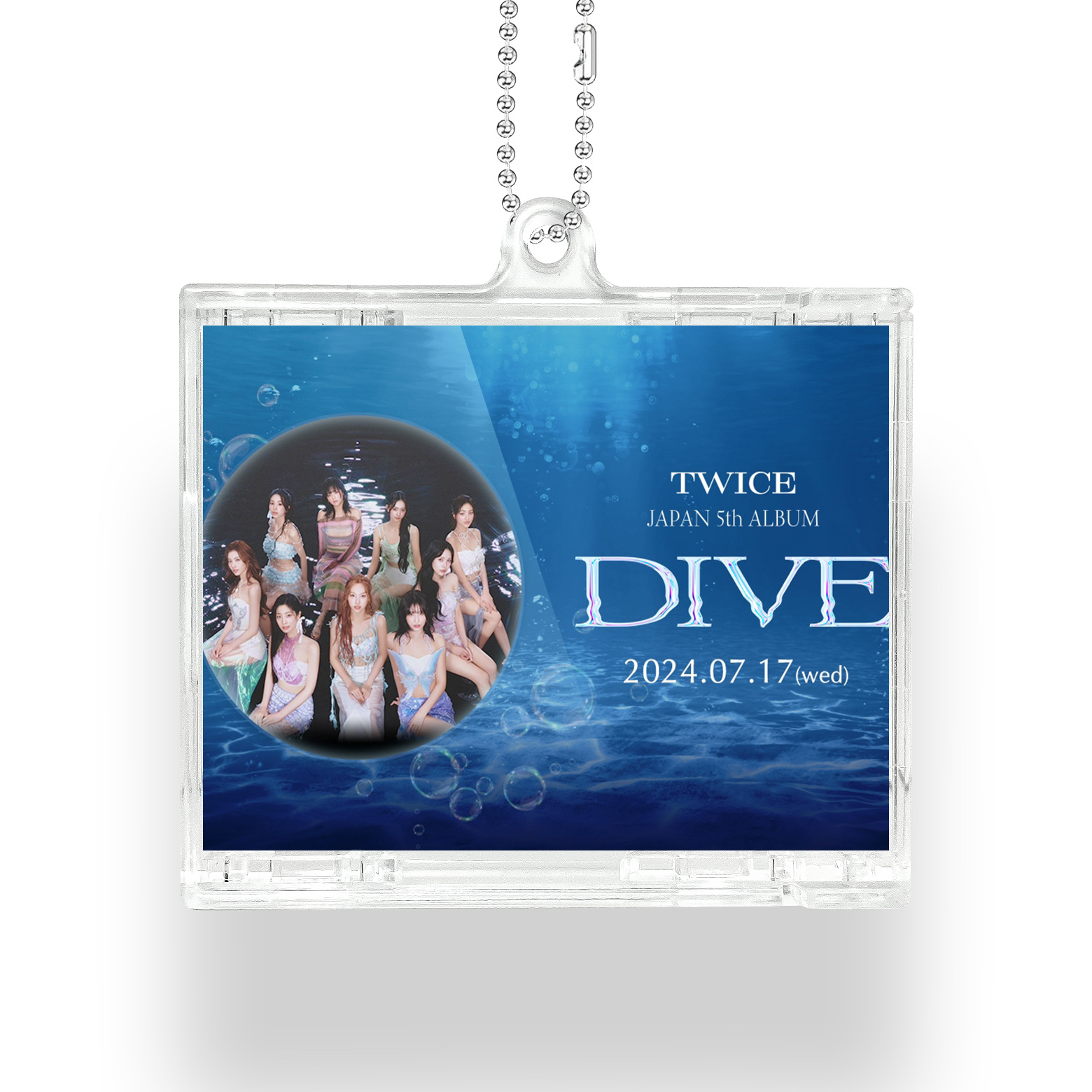 NFCミニCDキーリング【TWICE/DIVE】