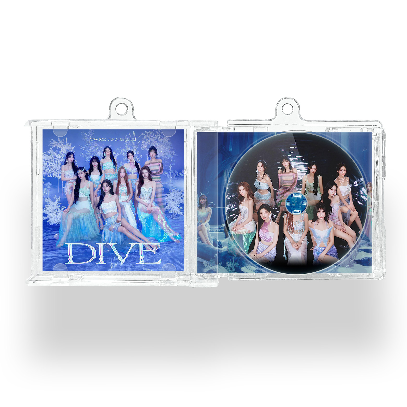 NFCミニCDキーリング【TWICE/DIVE】