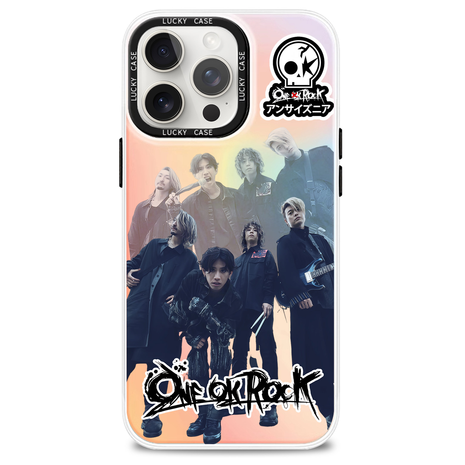 レーザーグラデーションスマートフォンケース【ONE OK ROCK】2種類 レーザーグラデーションスマートフォンケース【ONE OK ROCK】2種類
