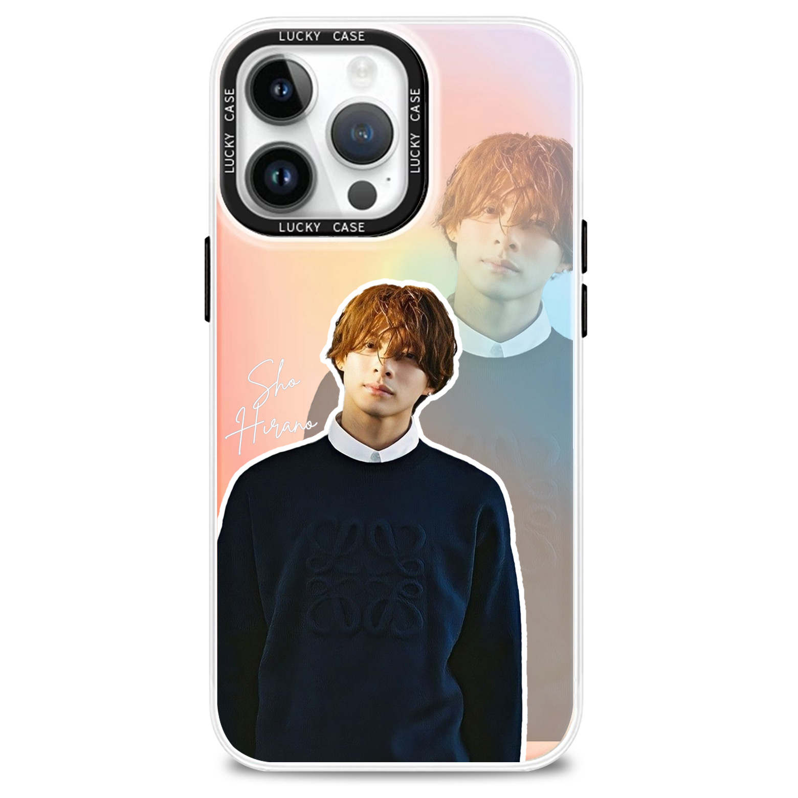 レーザーグラデーションスマートフォンケース【平野紫耀】5種類