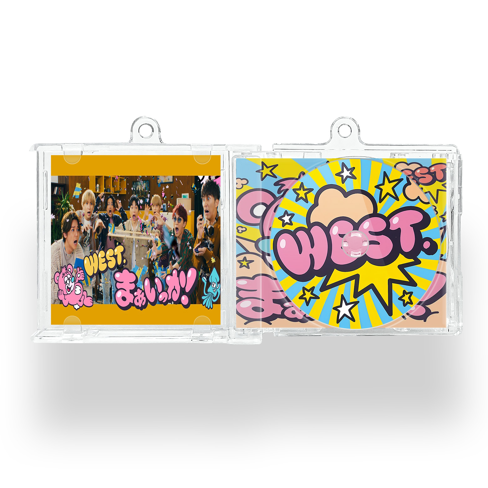 NFCミニCDキーリング【WEST./ジャニーズWEST/まぁいっか！】