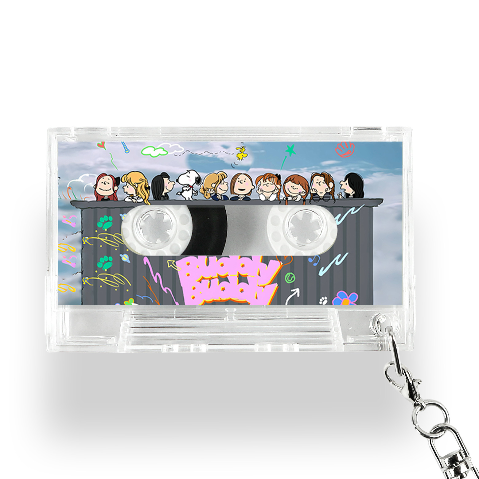 NFCミニテープキーリング【NiziU/AWAKE】