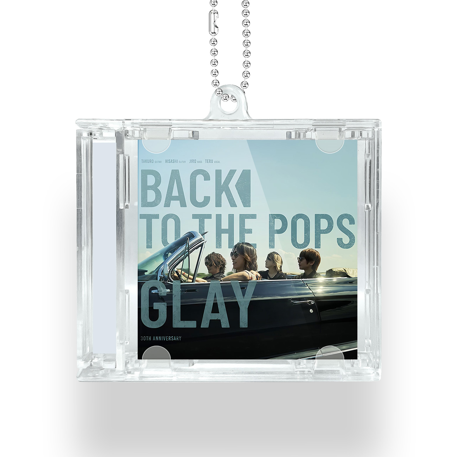NFCミニCDキーリング【GLAY/Back To The Pops】
