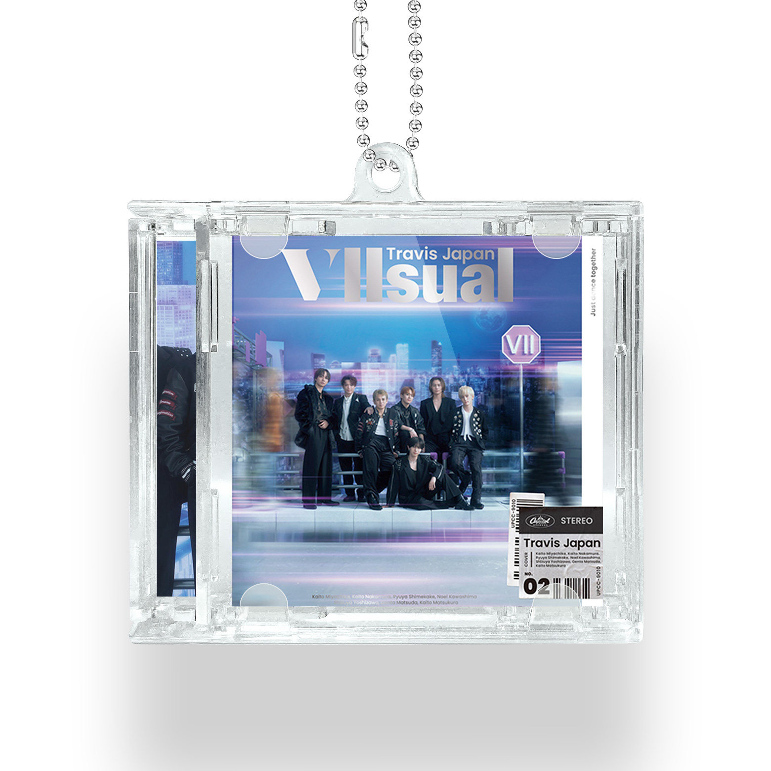 NFCミニCDキーリング【Travis Japan/VIIsual】