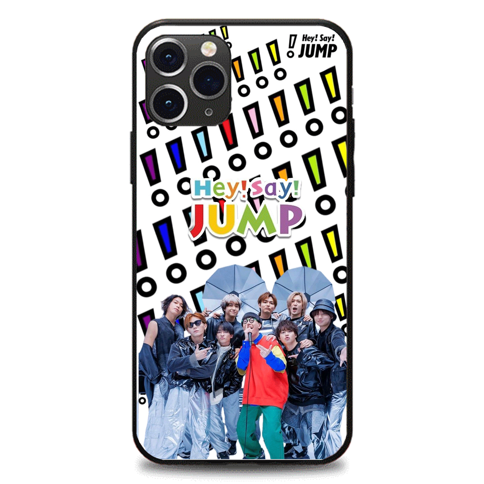 発光するスマートフォンケース 【Hey!Say!JUMP】