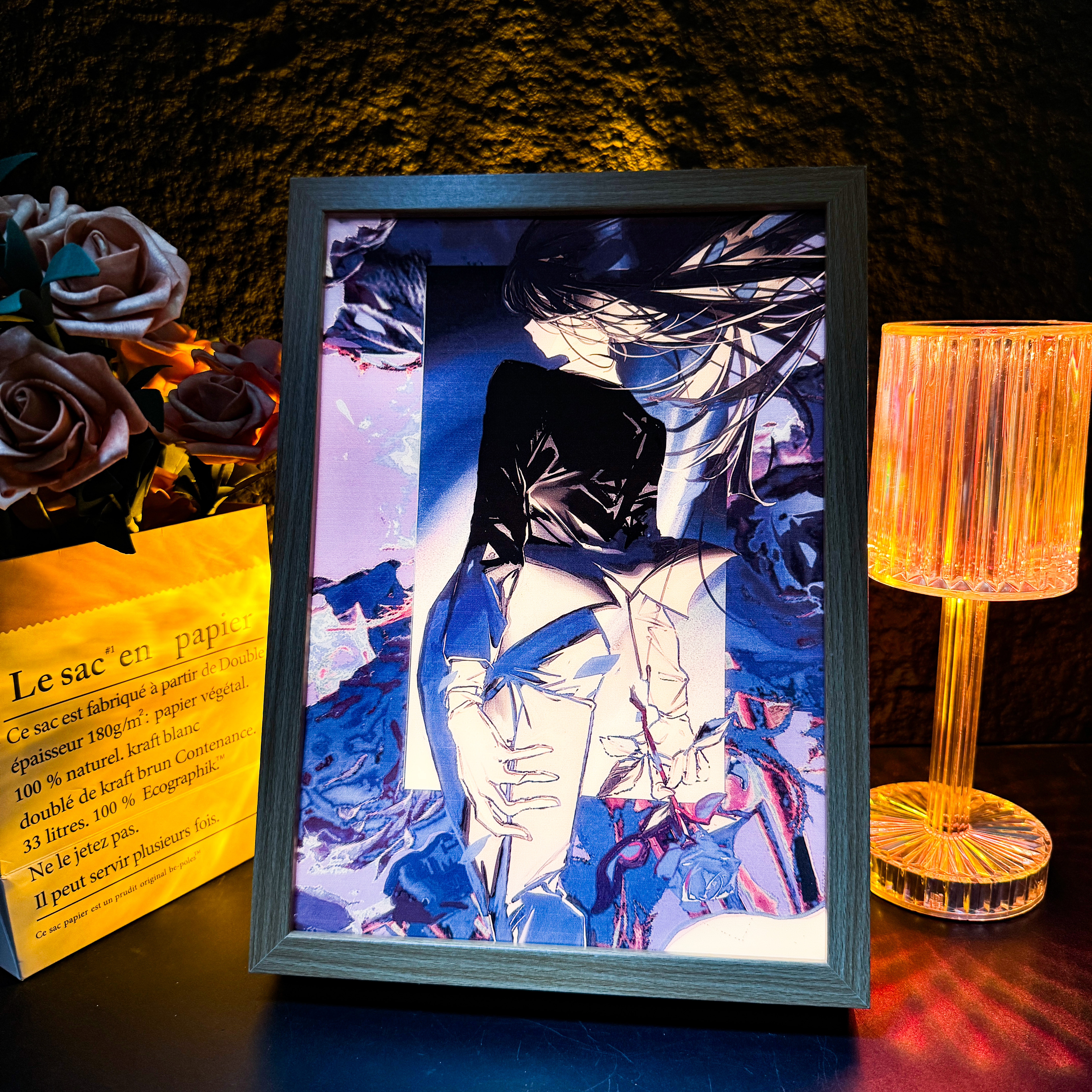 夕暮れの光と影の絵【Ado】-A-YITOTO™推し活がもっと楽しくなる