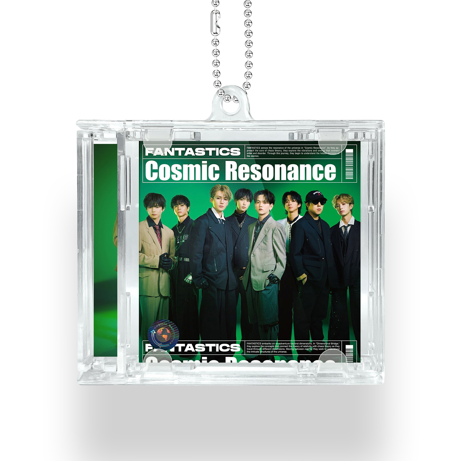 NFCミニCDキーリング【FANTASTICS/Cosmic Resonance】-YITOTO™推し活がもっと楽しくなる