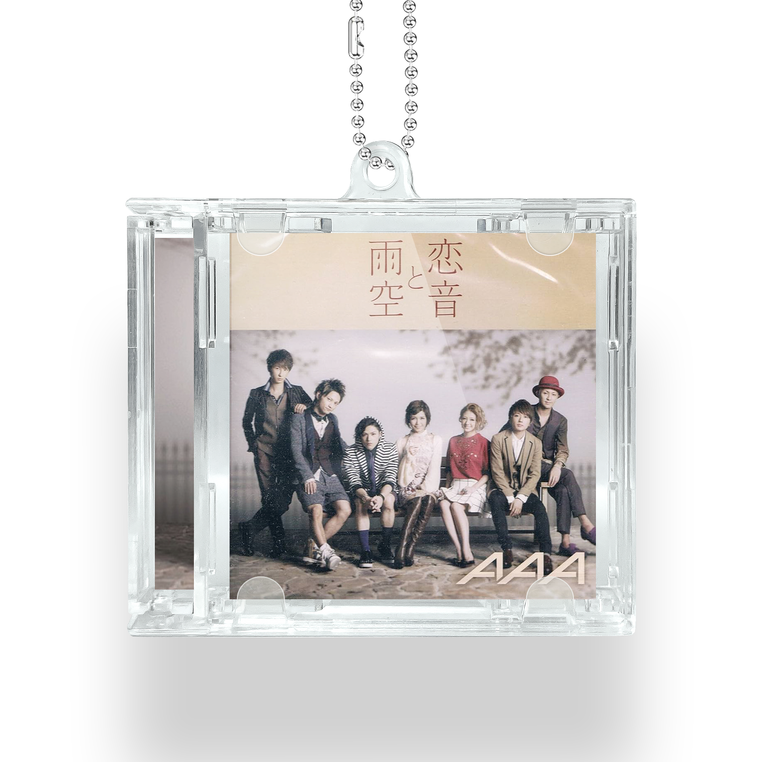 NFCミニCDキーリング【AAA/恋音と雨空】