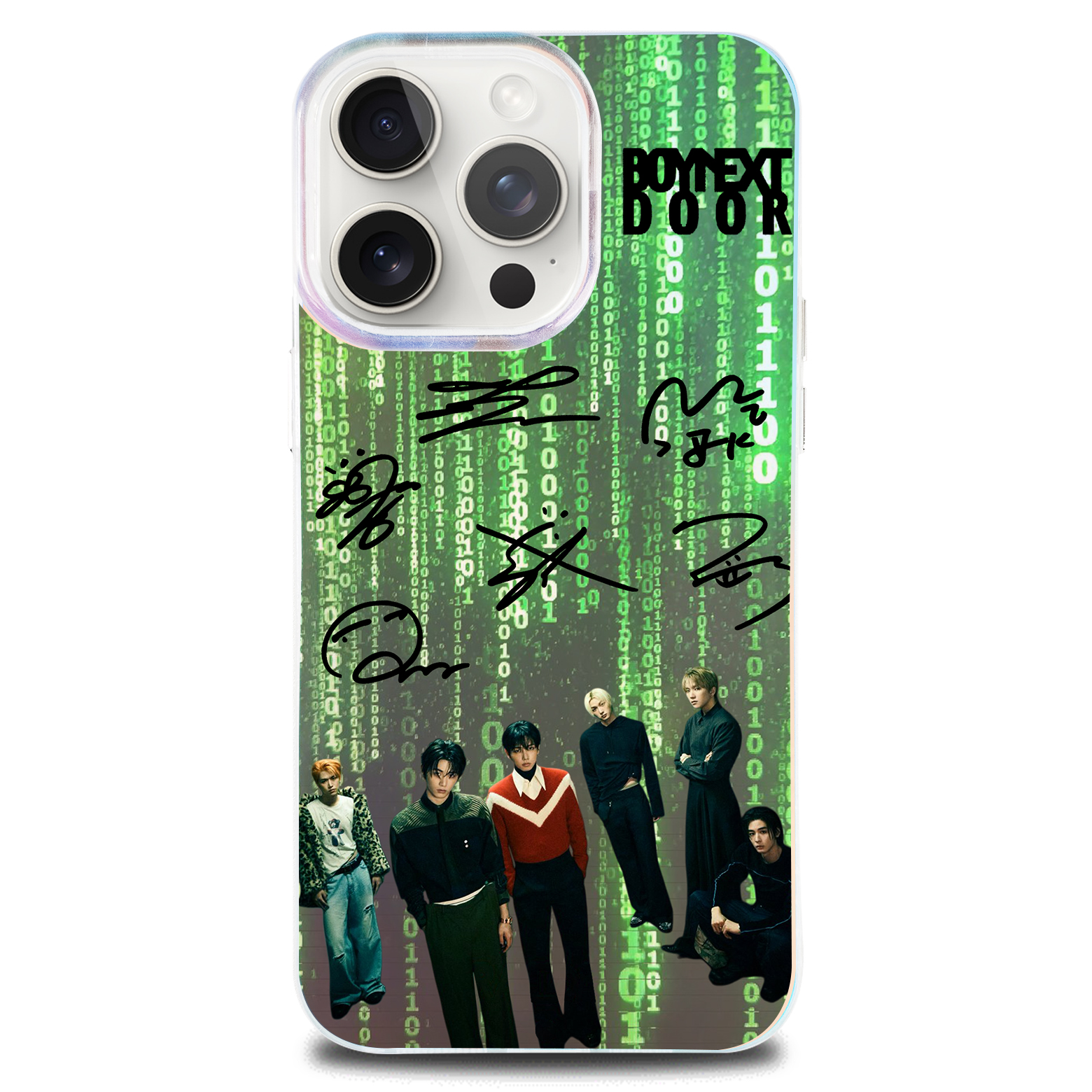 レーザーグラデーションスマートフォンケース【BOYNEXTDOOR/Hollywood Action】