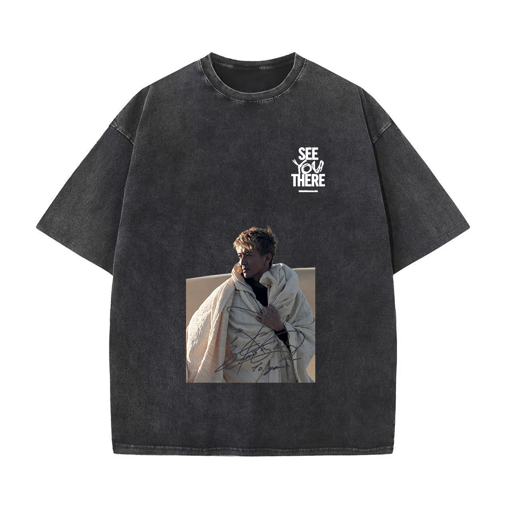 半袖・長袖 厚手エイジング加工Tシャツ／スウェット【木村拓哉】