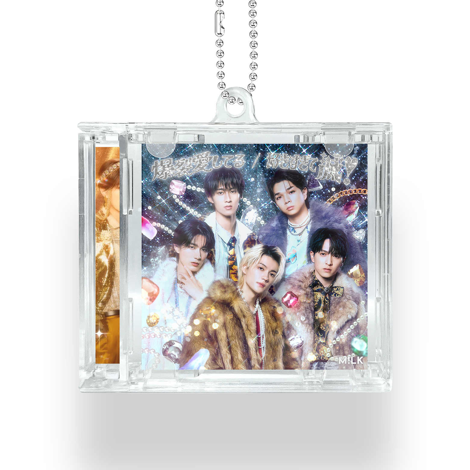 NFCミニCDキーリング【M!LK/爆裂愛してる】