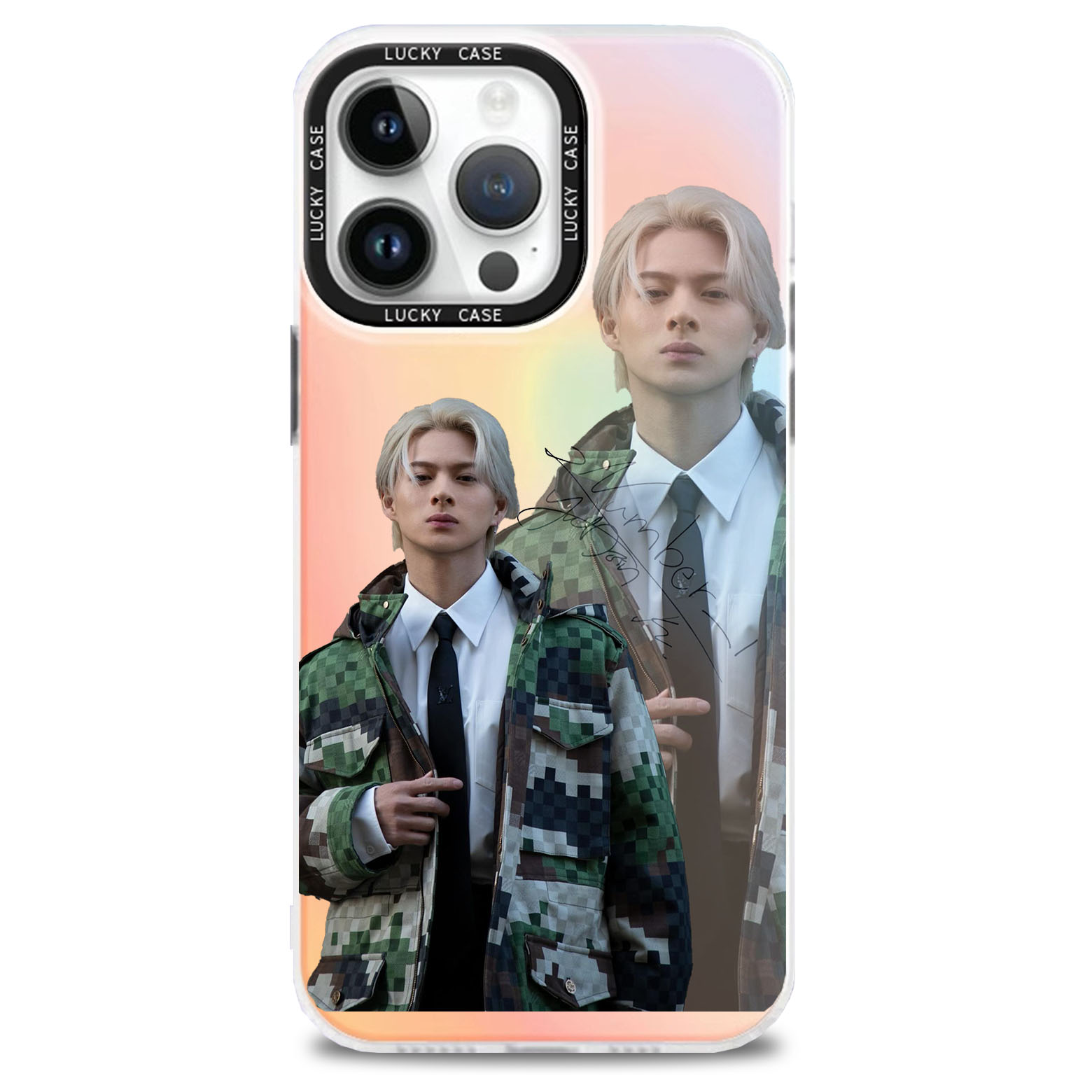 レーザーグラデーションスマートフォンケース【平野紫耀】5種類