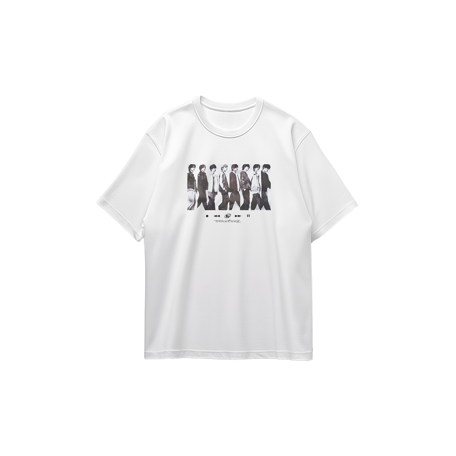 コットン プリント 応援Tシャツ-白【timelesz/MOMENTUM】 – YITOTO