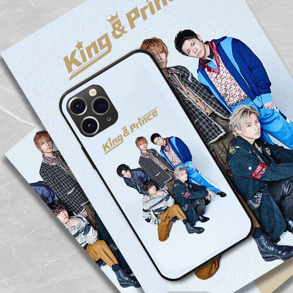 発光するスマートフォンケース 【King&Prince】2種類